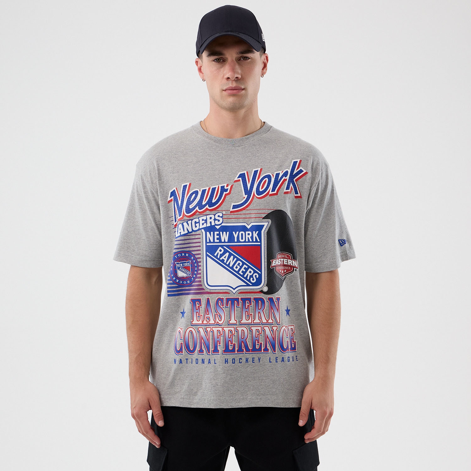 New York Rangers Sport Classics Oversized NHL T-Shirt Grau