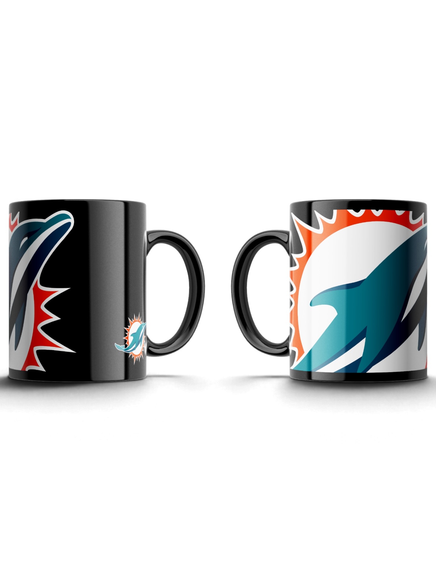 Miami Dolphins Oversized Logo NFL Becher (330 ml)