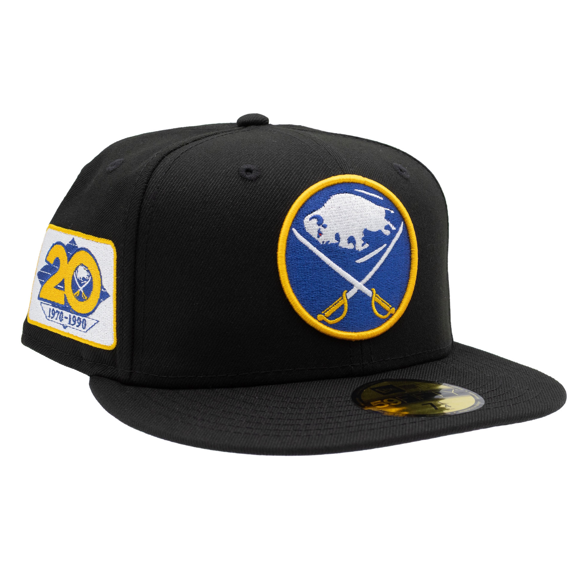Buffalo Sabres 20th Anniversary 59FIFTY Fitted NHL Cap Schwarz