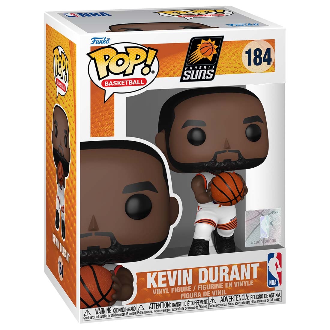 Funko POP! #184 Kevin Durant Phoenix Suns Vinyl NBA Figur