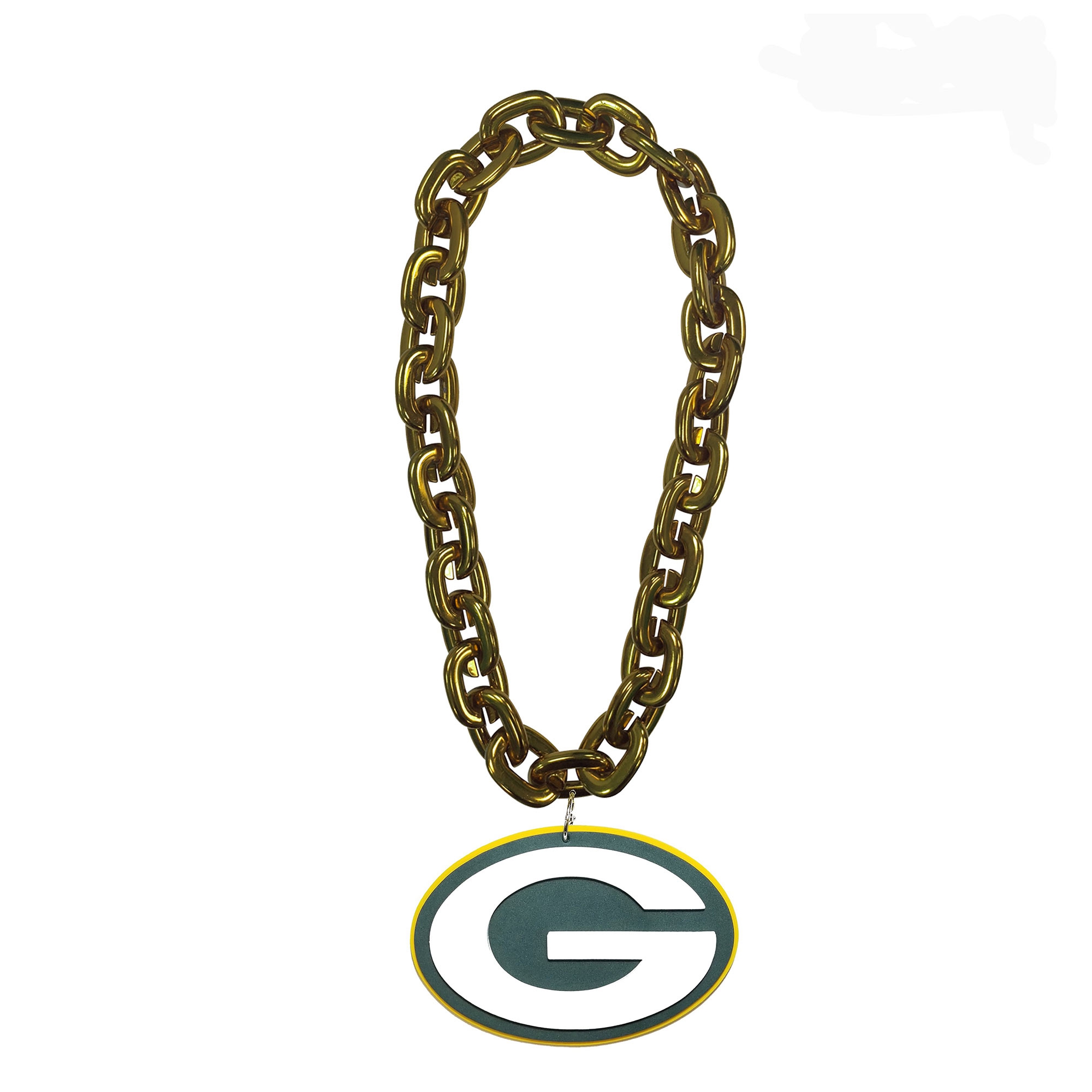 Green Bay Packers Big Logo NFL Fan Chain