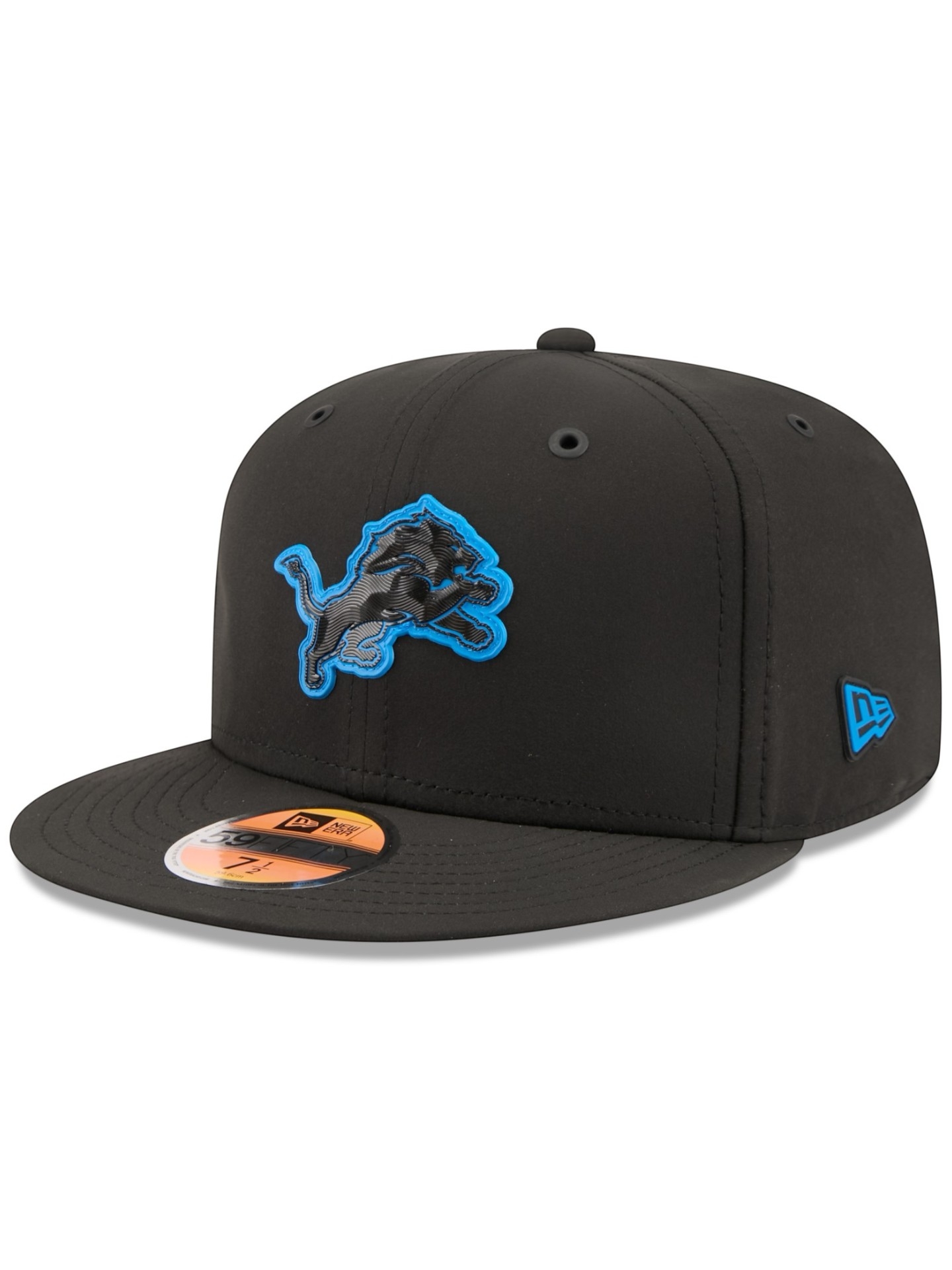Detroit Lions 2026 NFL Sideline 59FIFTY Fitted Cap Schwarz