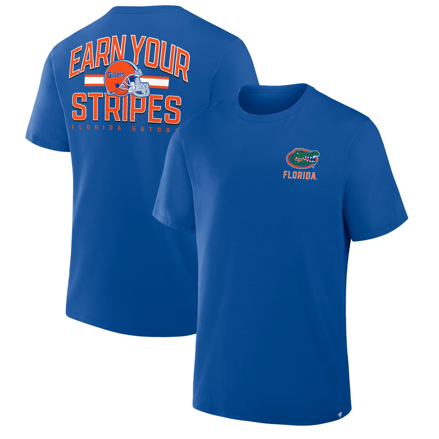 Florida Gators Defender Cotton NCAA T-Shirt Blue