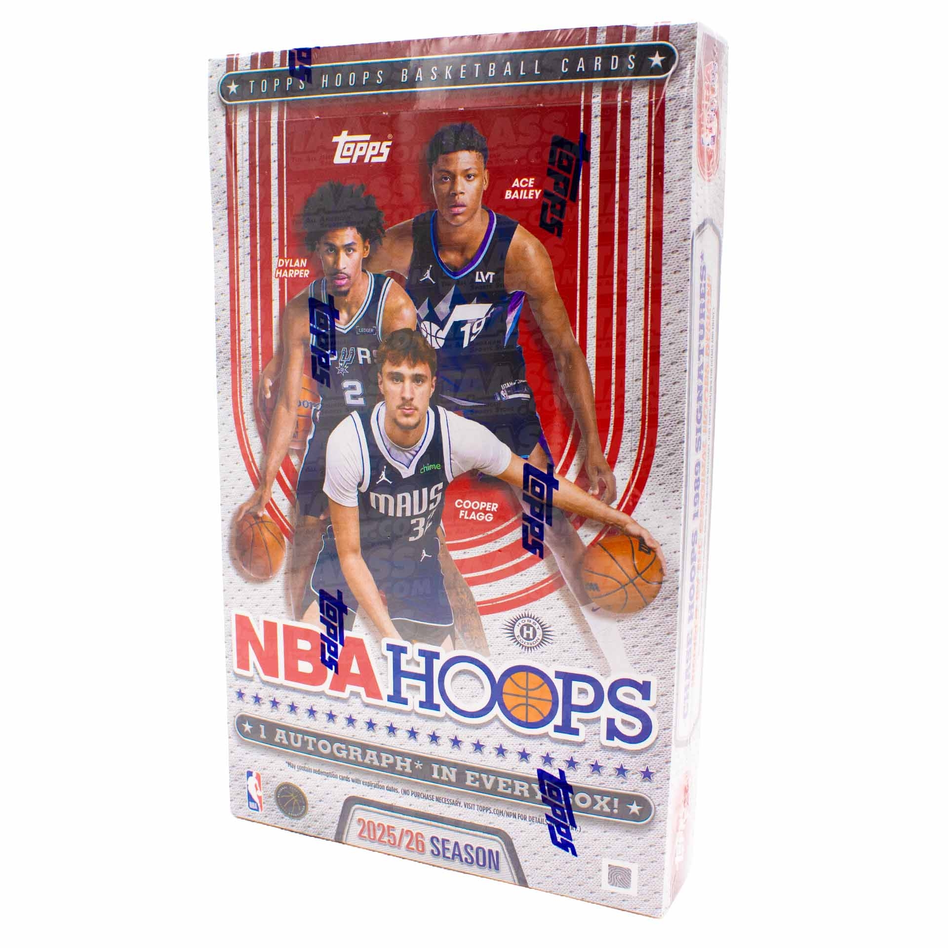 2025/26 Topps NBA Hoops Basketball Hobby Box