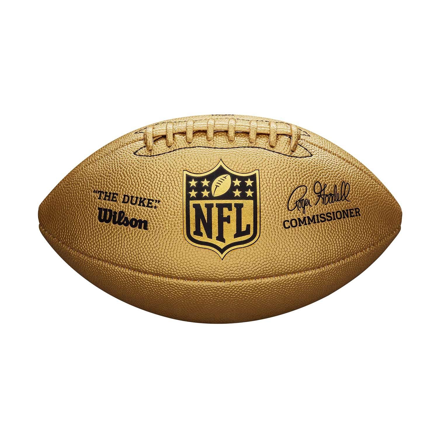 NFL Replica Game Ball "The Duke" Gold Edition