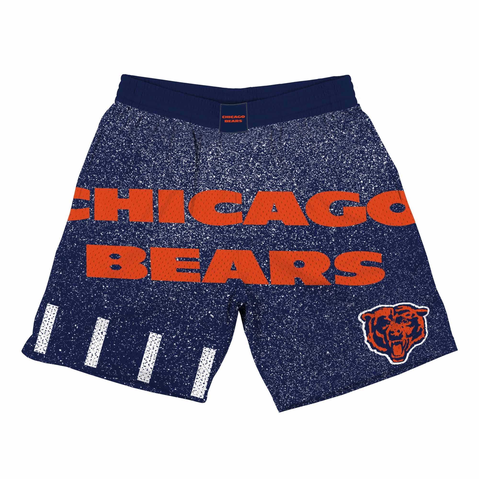 Chicago Bears Jumbotron Throwback Mitchell & Ness NFL Shorts Navy