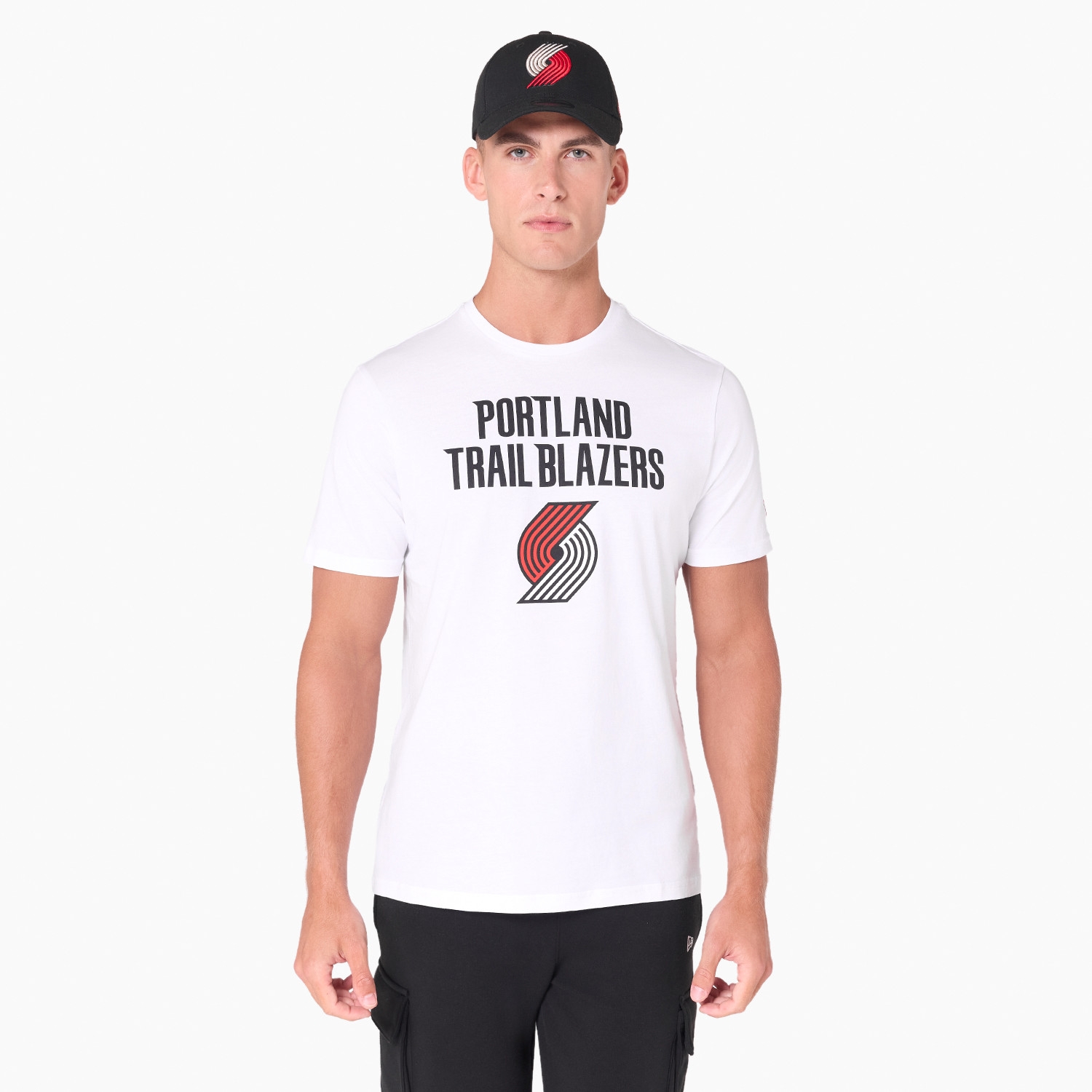 Portland Trail Blazers Team Logo New Era NBA T-Shirt