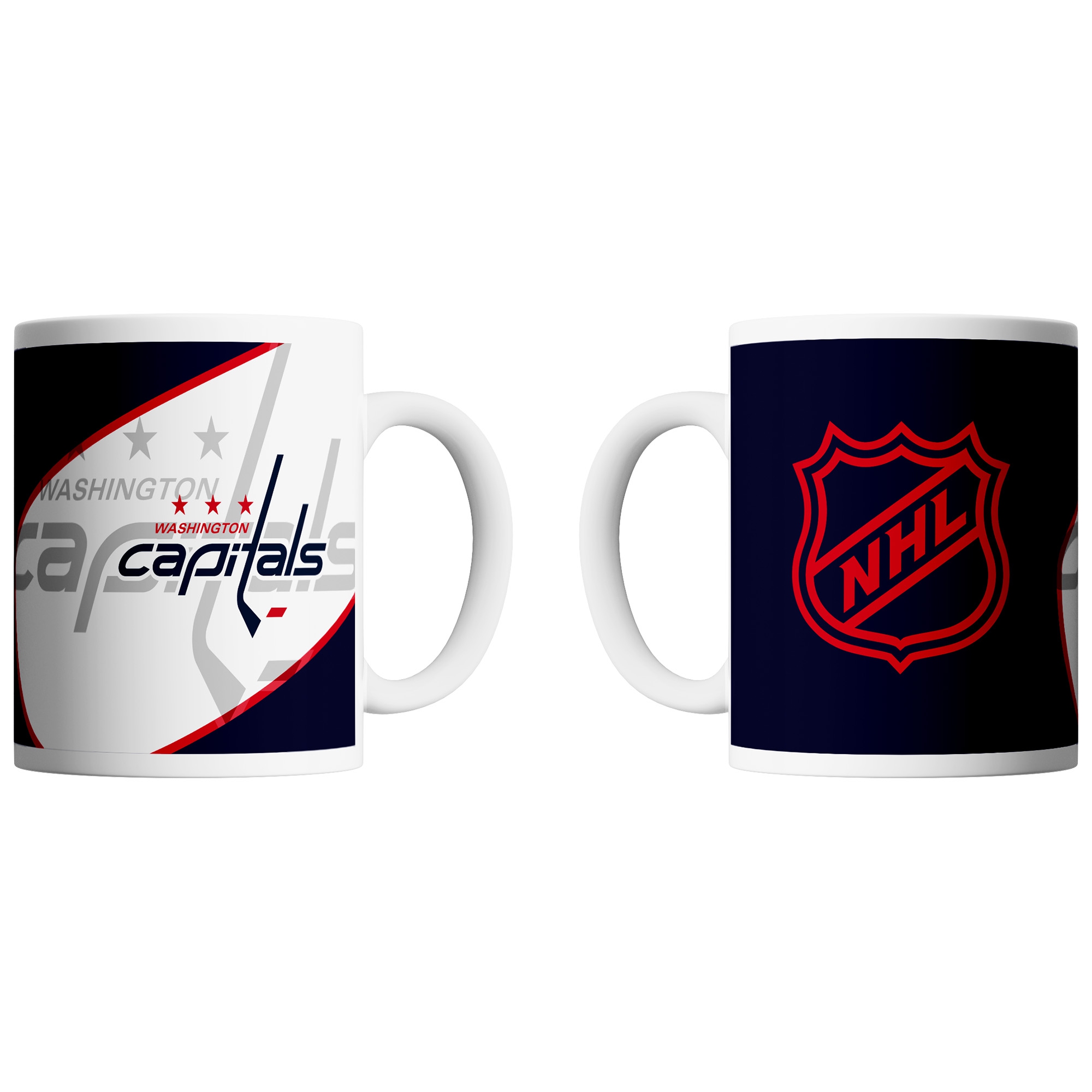 Washington Capitals Shadow Logo & Shield NHL Mug (330 ml)