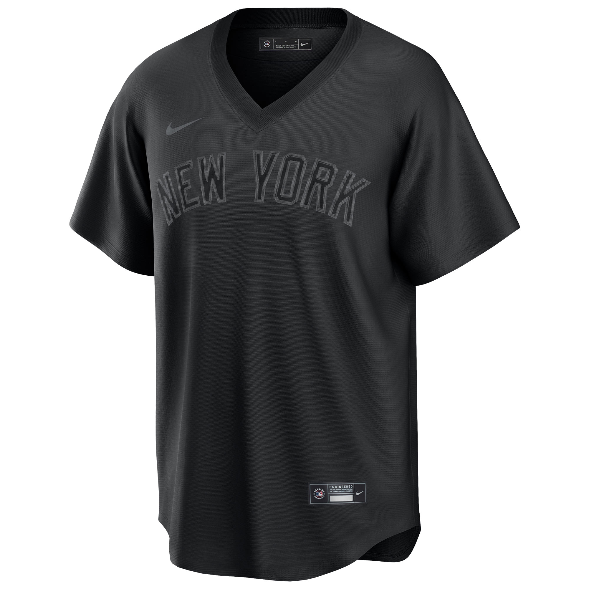 New York Yankees Triple Black Nike MLB Trikot