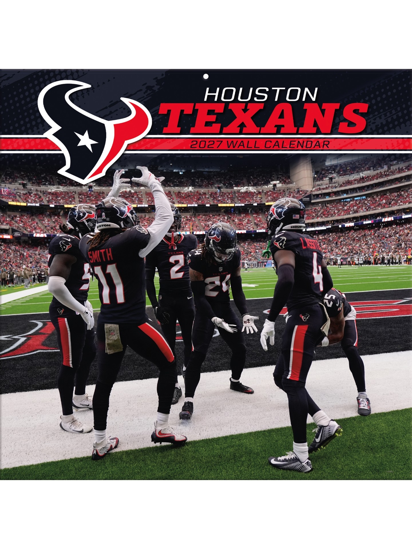 Houston Texans 2027 NFL Team Wandkalender