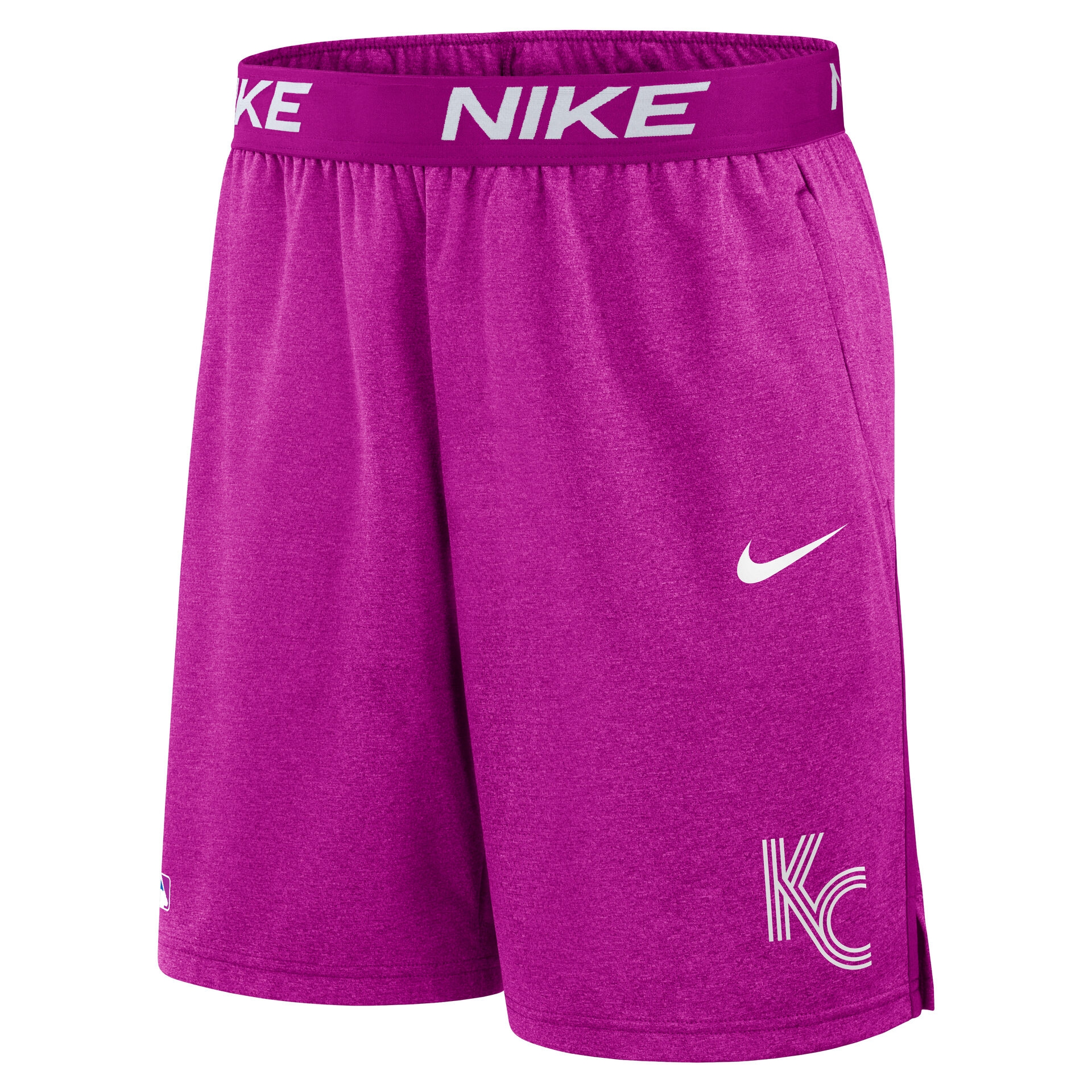 Kansas City Royals 2026 City Connect MLB Authentic Dri-FIT Shorts Lila