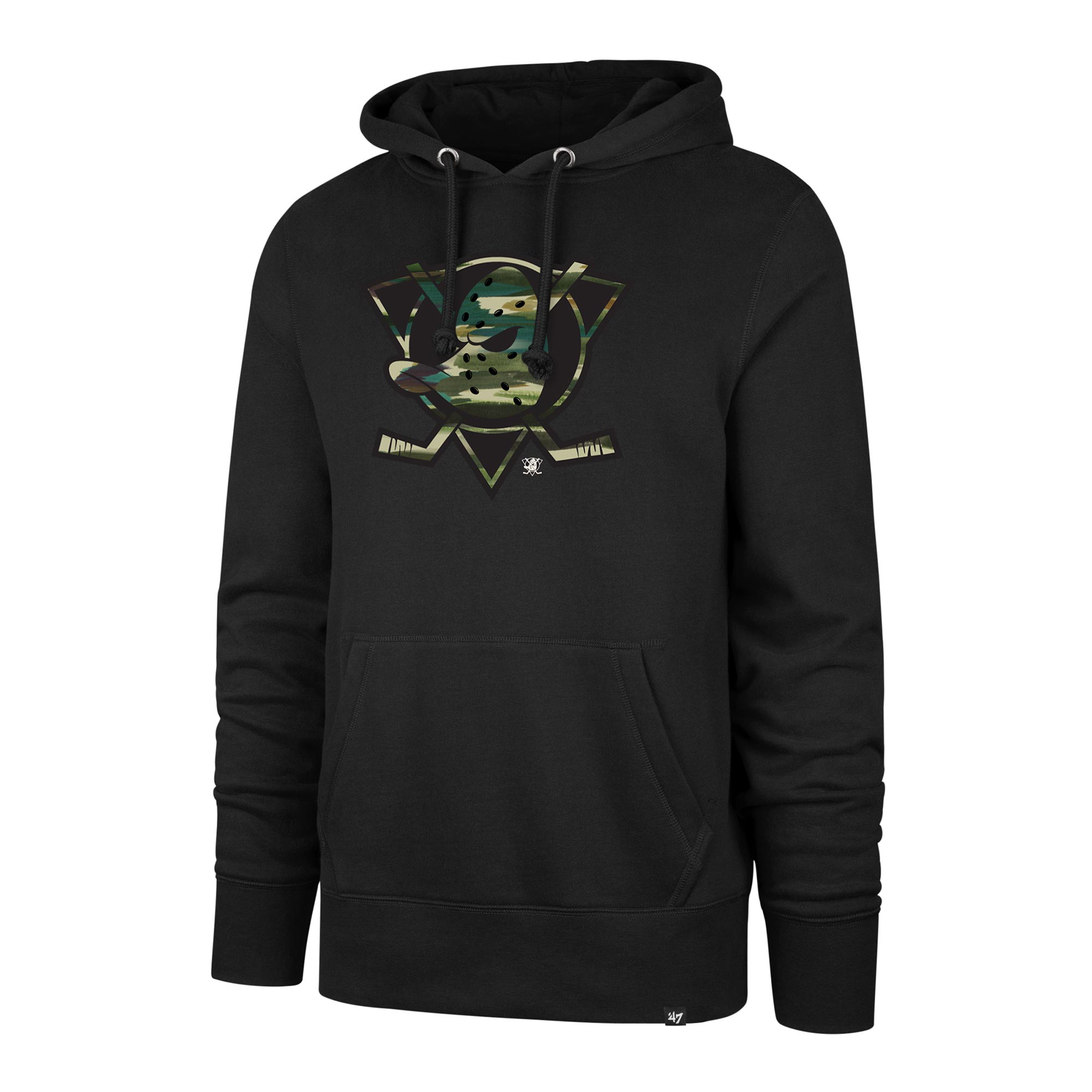 Anaheim Ducks Fisherman Camo '47 Burnside NHL Hoodie