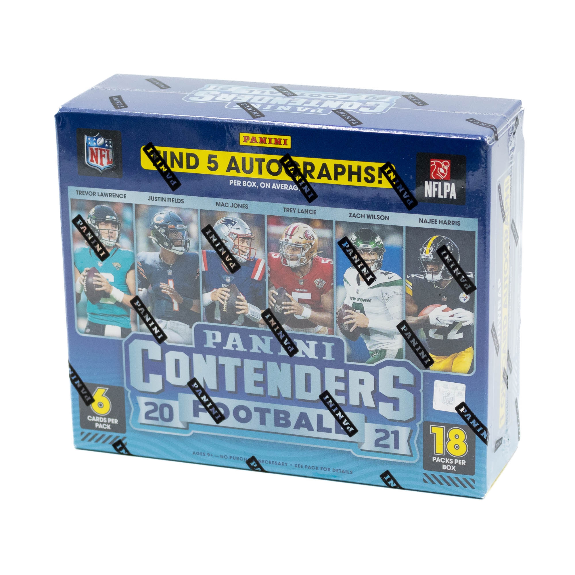 2021 Panini Contenders Football Hobby Box NFL