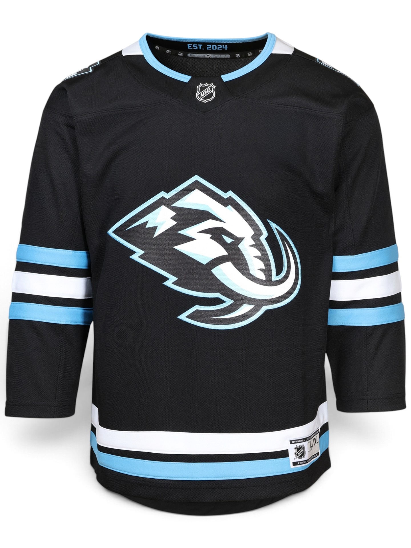 Utah Mammoth Premier NHL Trikot Home Schwarz (YOUTH)