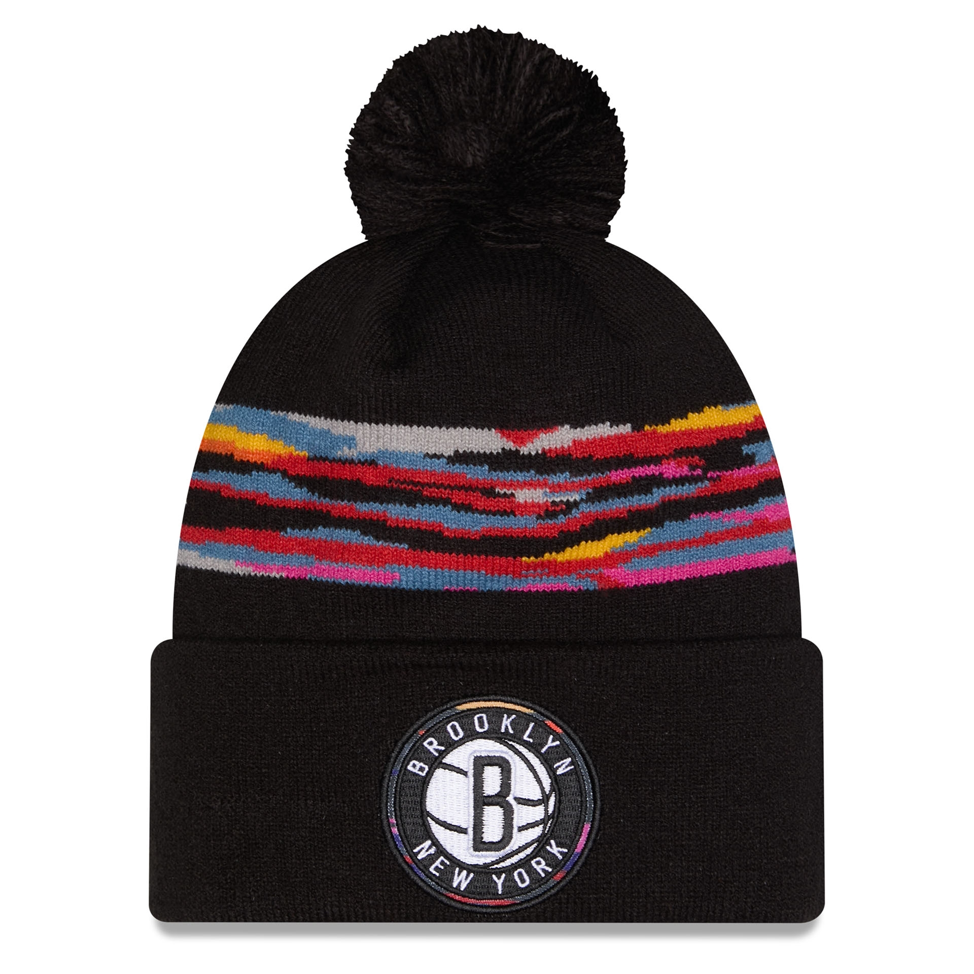 Brooklyn Nets 2025-26 NBA City Edition Wintermütze