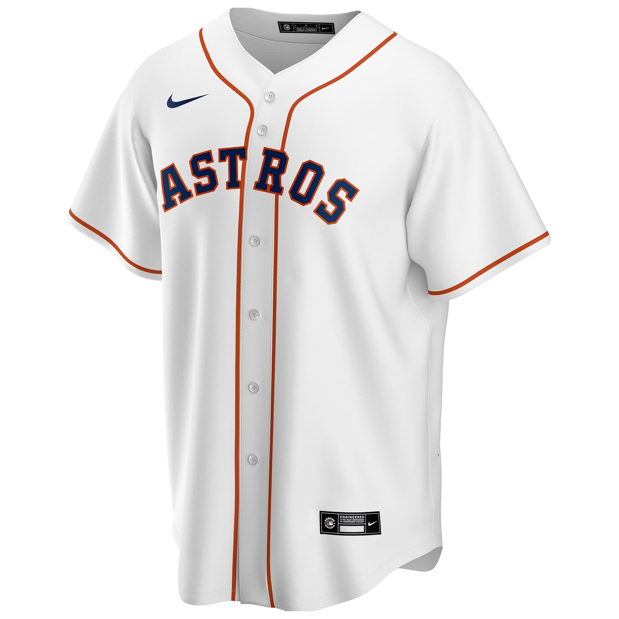 Houston Astros Nike Replica MLB Home Trikot Weiß