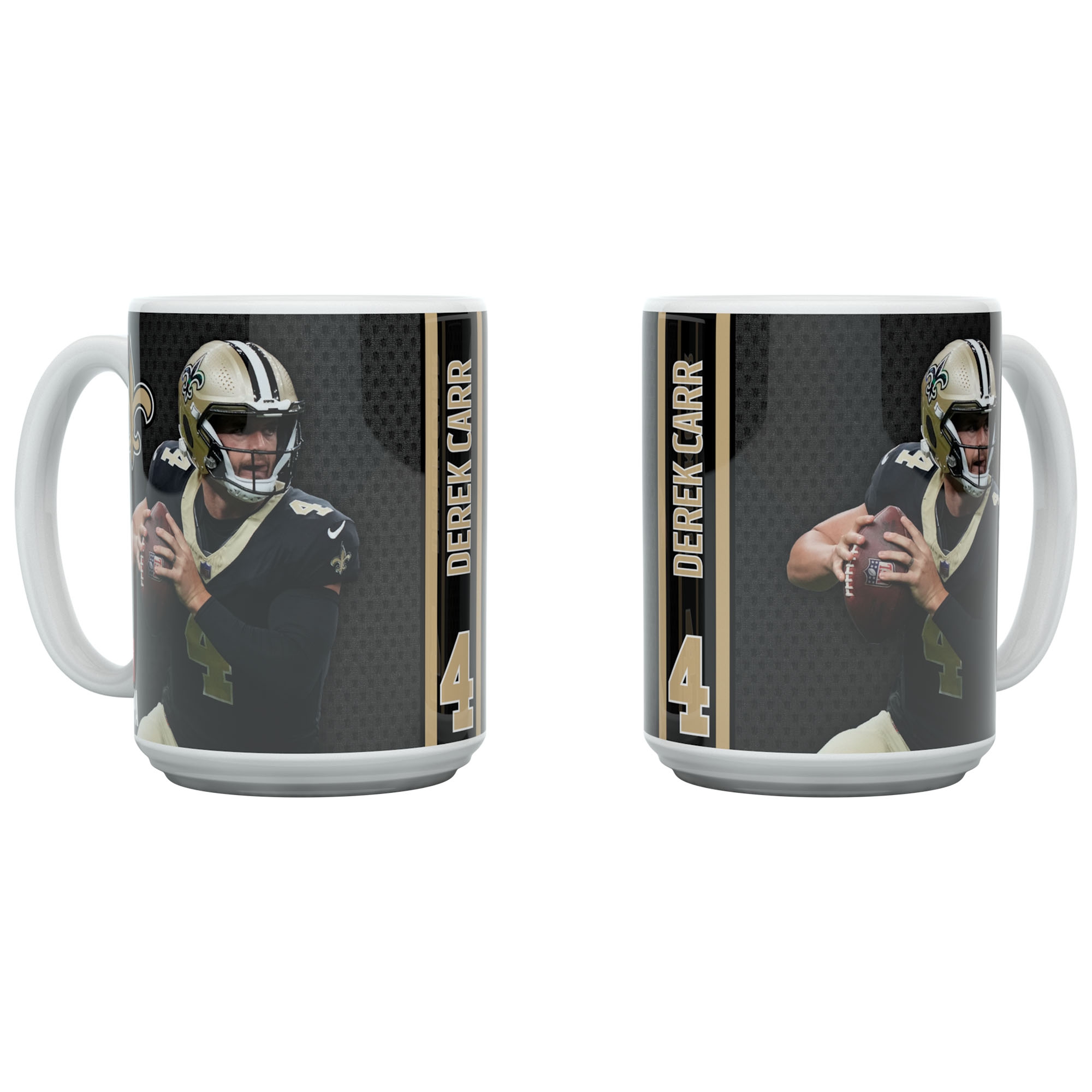 Derek Carr New Orleans Saints Jumbo Becher (450 ml)