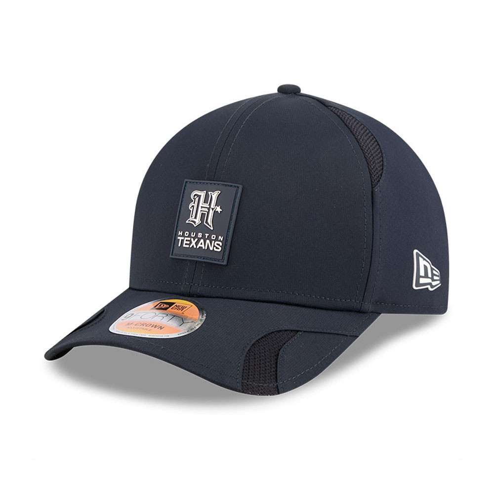 Houston Texans "H" 2025 NFL On-Field Sideline 9FORTY M-Crown Cap Navy