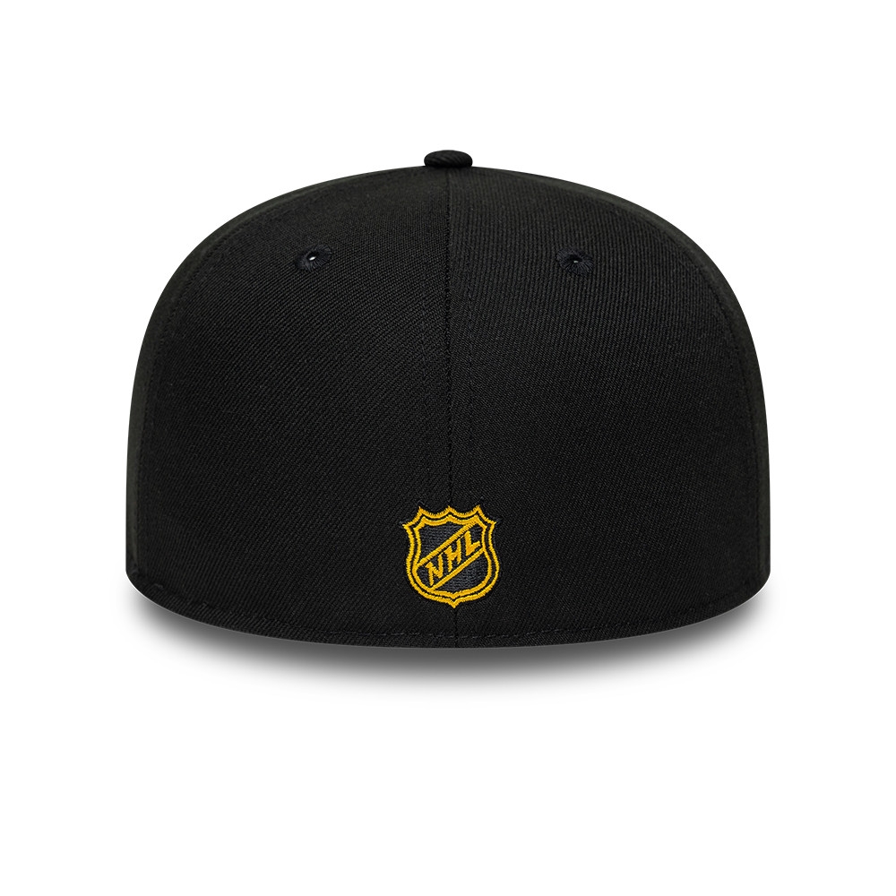 Boston Bruins Basic Logo 59FIFTY Fitted NHL Cap Schwarz