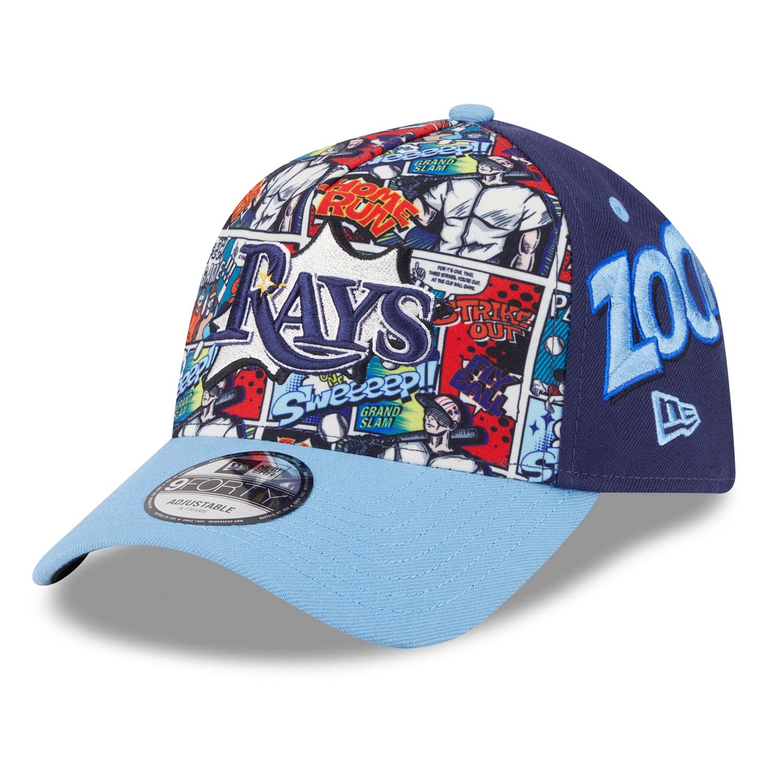 Tampa Bay Rays 2025 MLB Players' Weekend 9FORTY A-Frame Snapback Cap