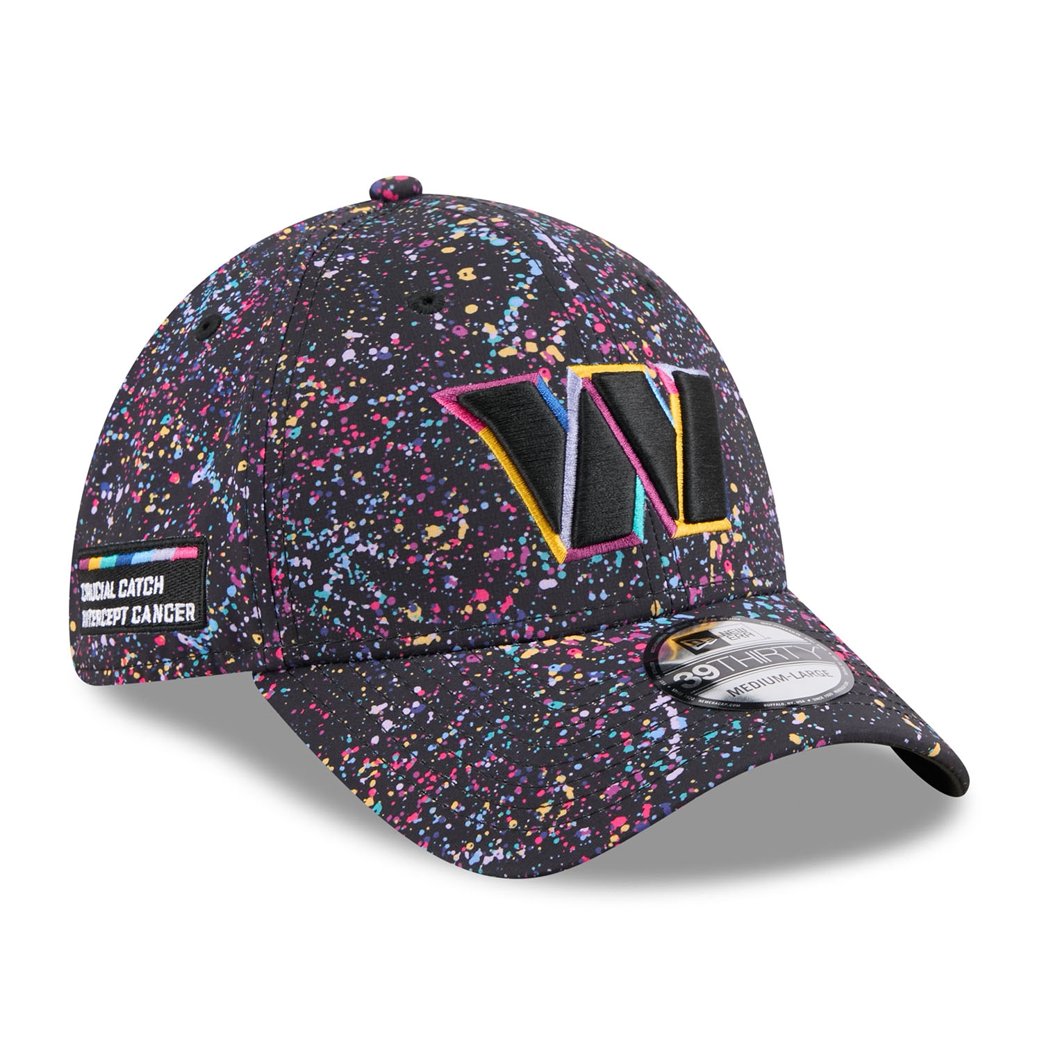Washington Commanders 2025 NFL Crucial Catch 39THIRTY Flex Cap