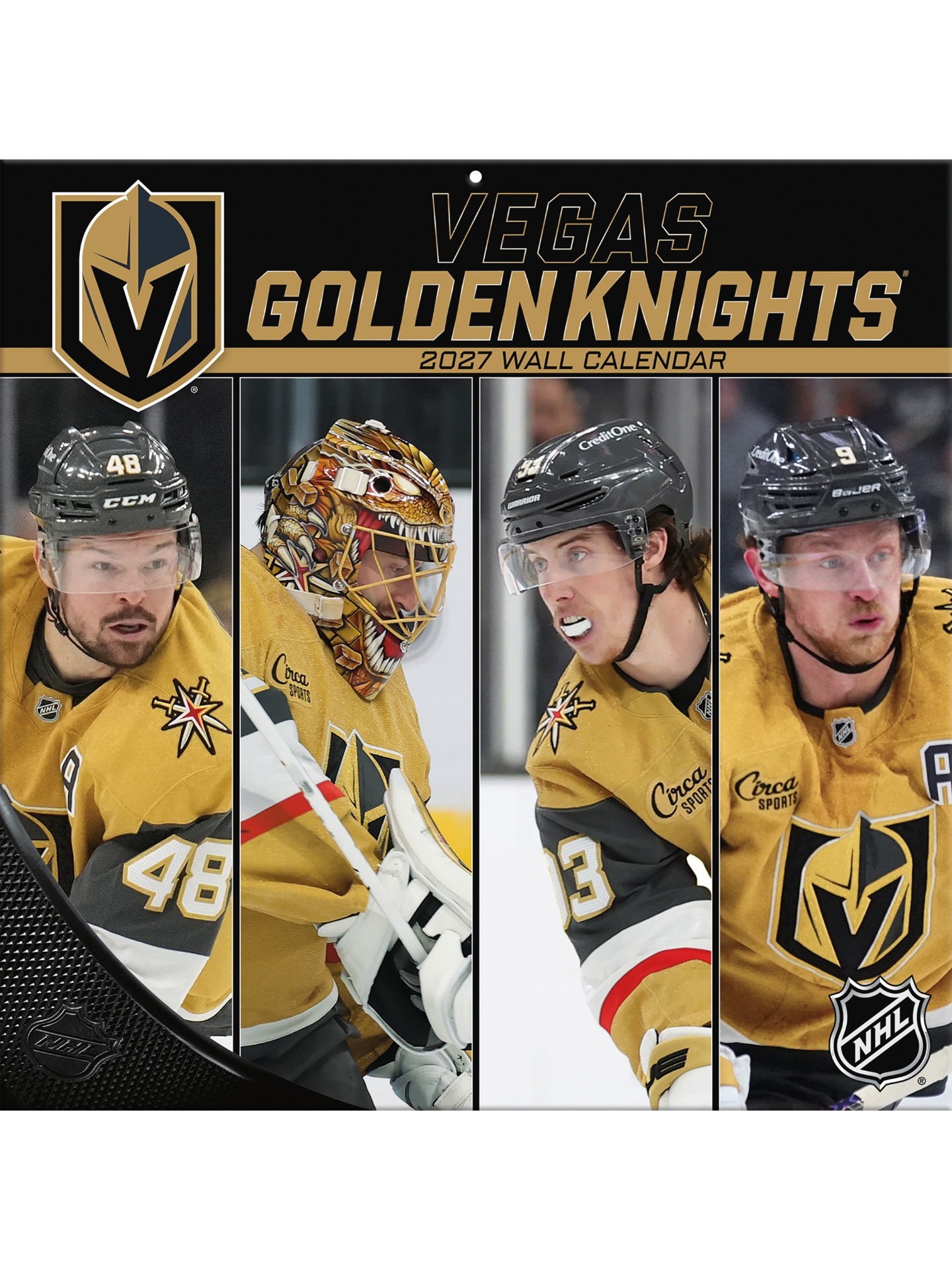Vegas Golden Knights 2027 NHL Team Wandkalender