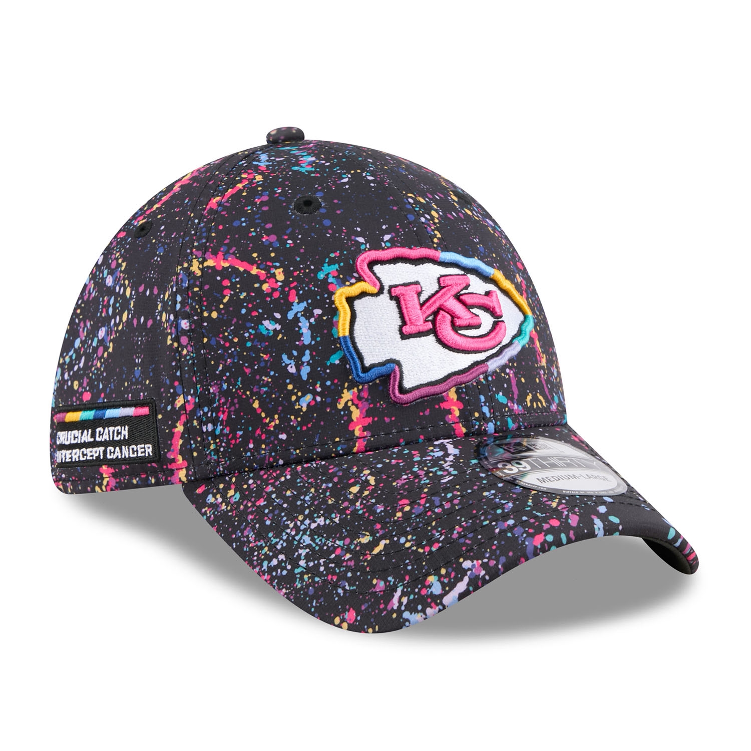 Kansas City Chiefs 2025 NFL Crucial Catch 39THIRTY Flex Cap