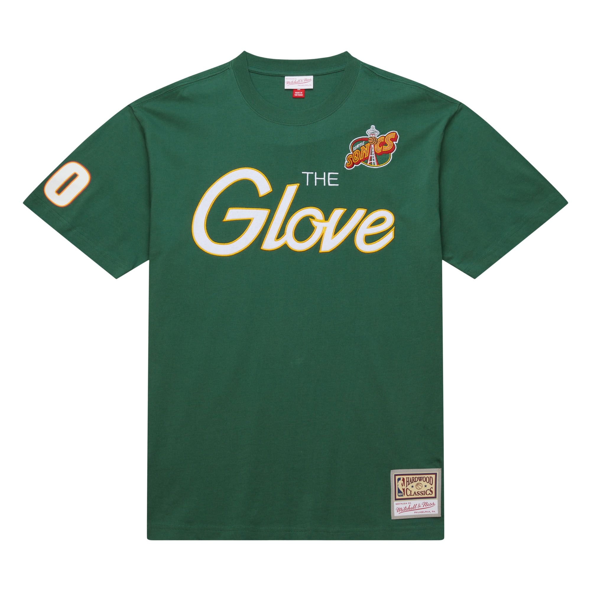Gary Payton Seattle Supersonics Nickname Premium Mitchell & Ness NBA T-Shirt