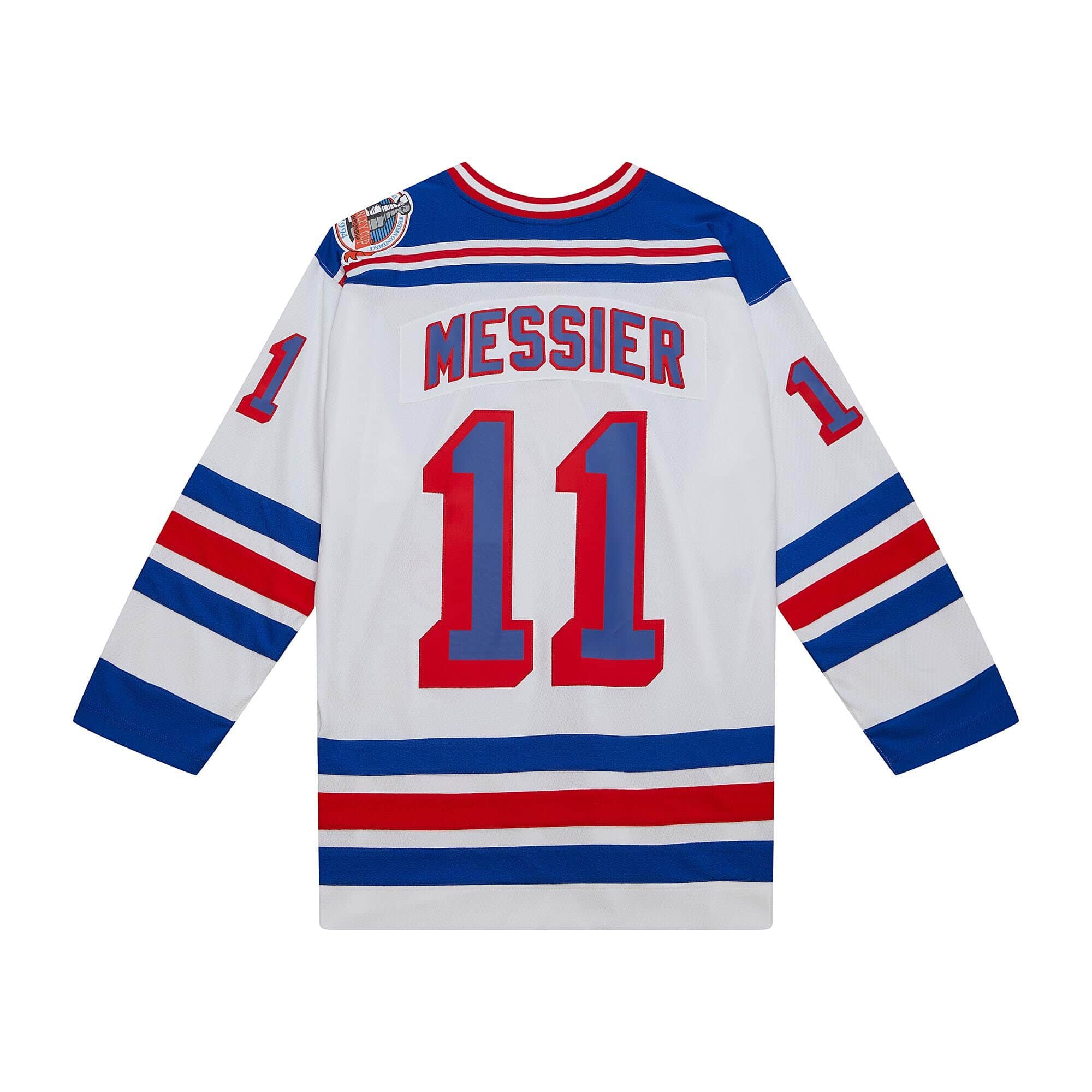 Mark Messier #11 New York Rangers 1993-94 Mitchell & Ness NHL Trikot Weiß