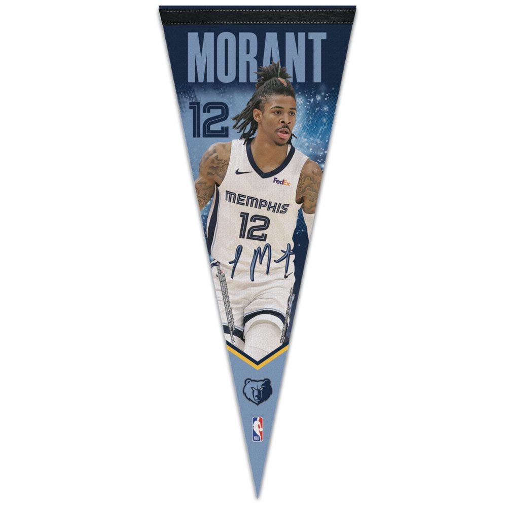 Ja Morant Memphis Grizzlies WinCraft Premium NBA Wimpel