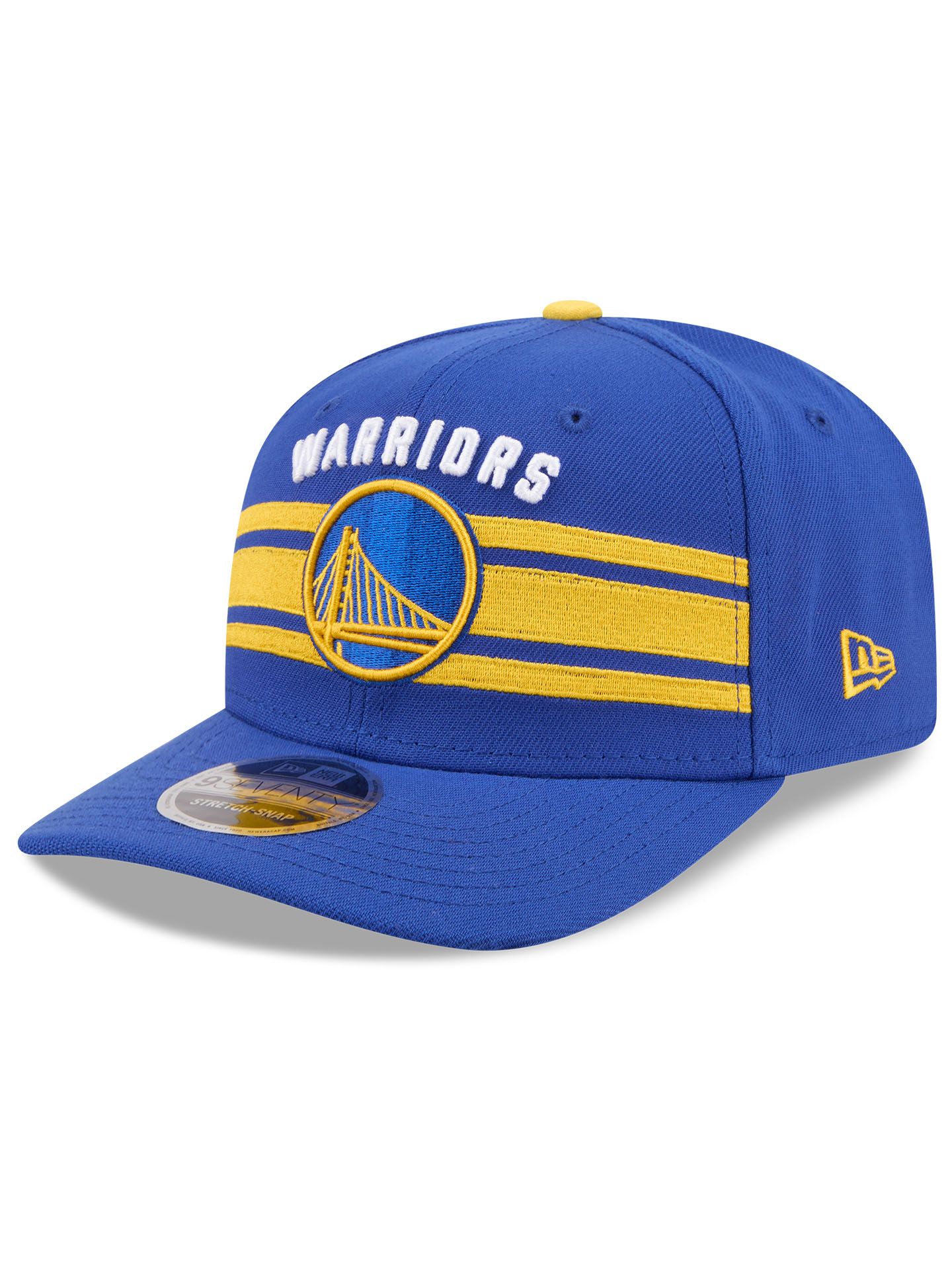 Golden State Warriors 2026 NBA Tip-Off 9SEVENTY Stretch-Snap Cap Blau