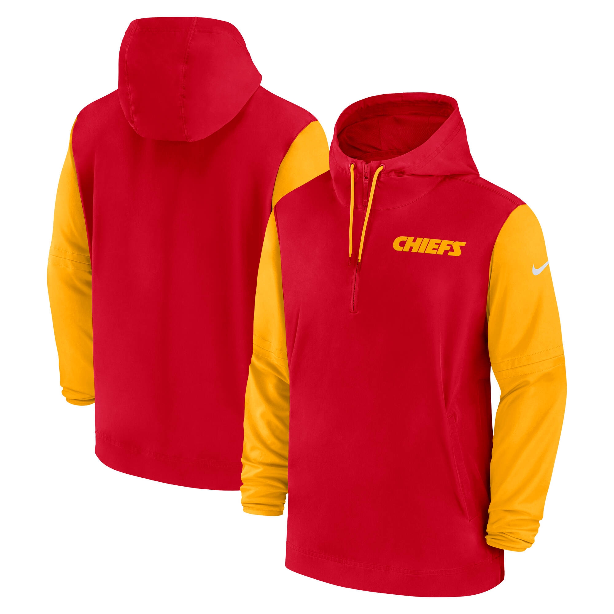 Kansas City Chiefs 2024 NFL Sideline Pre-Game Nike Lightweight Player Jacke Rot