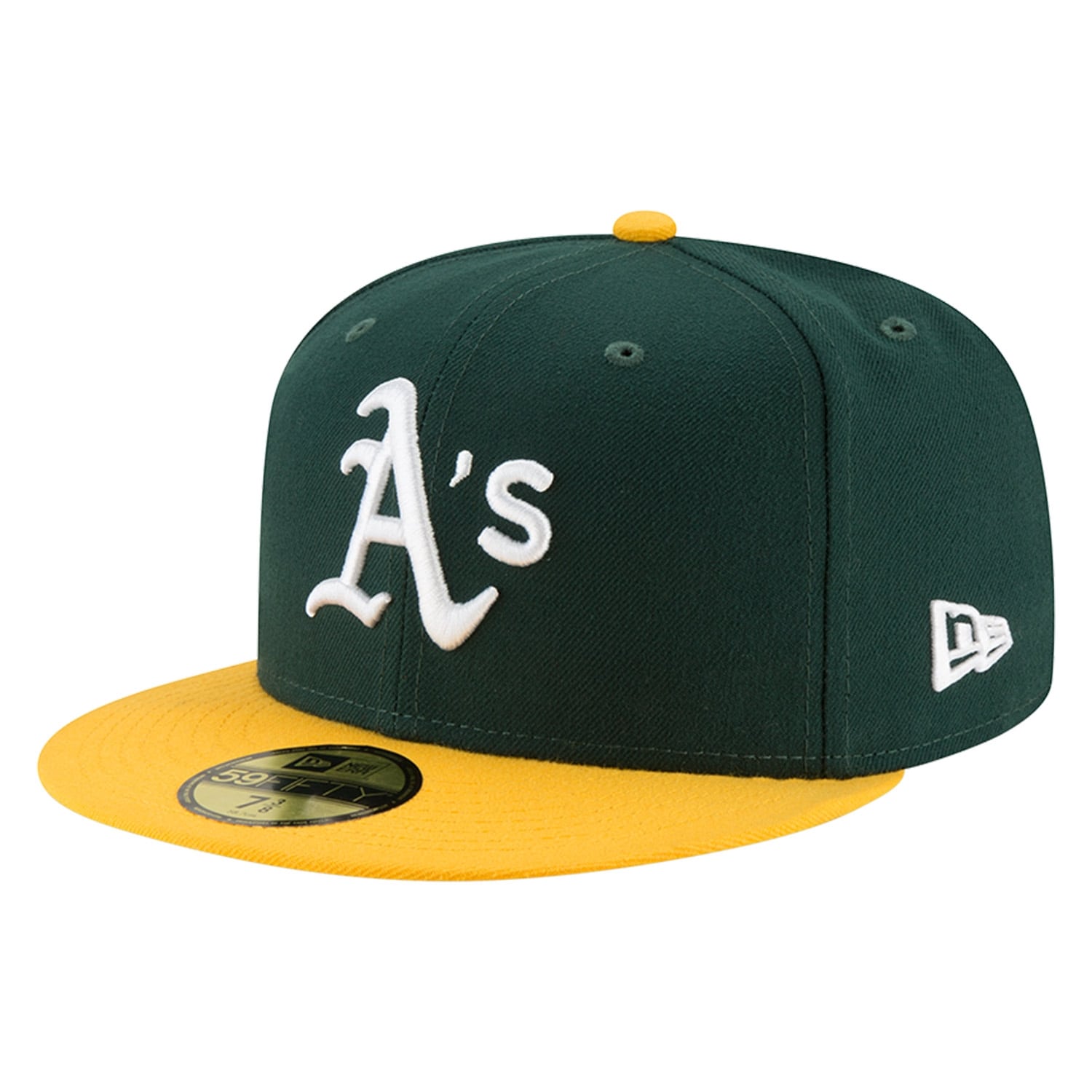 Athletics Authentic New Era 59FIFTY Fitted MLB Cap Home