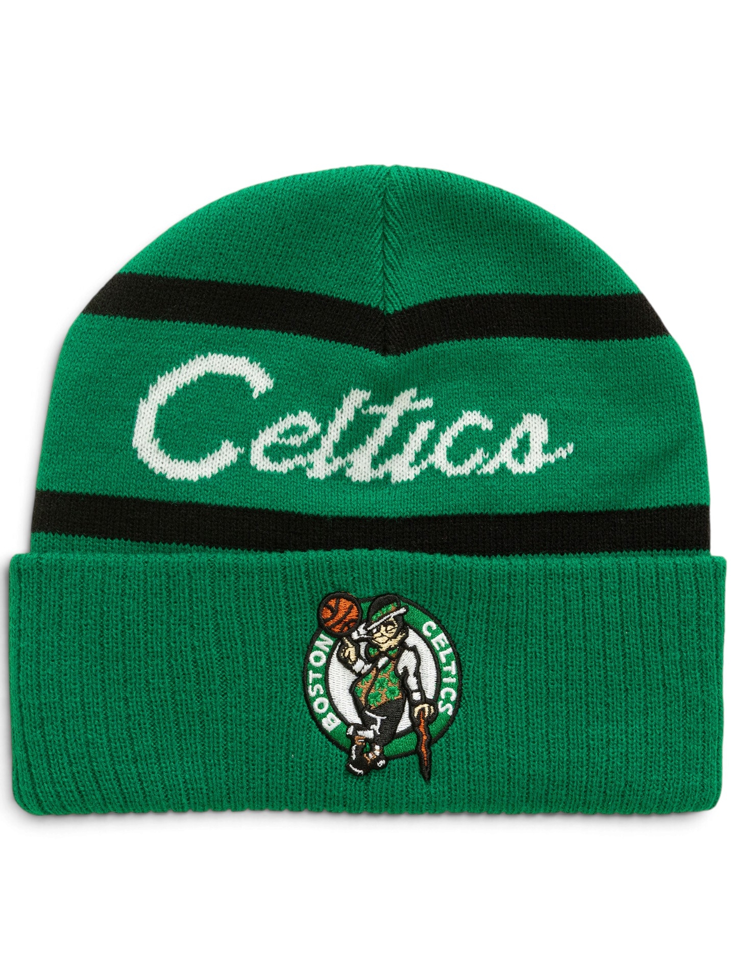 Boston Celtics NBA Head Coach Knit Hat Green