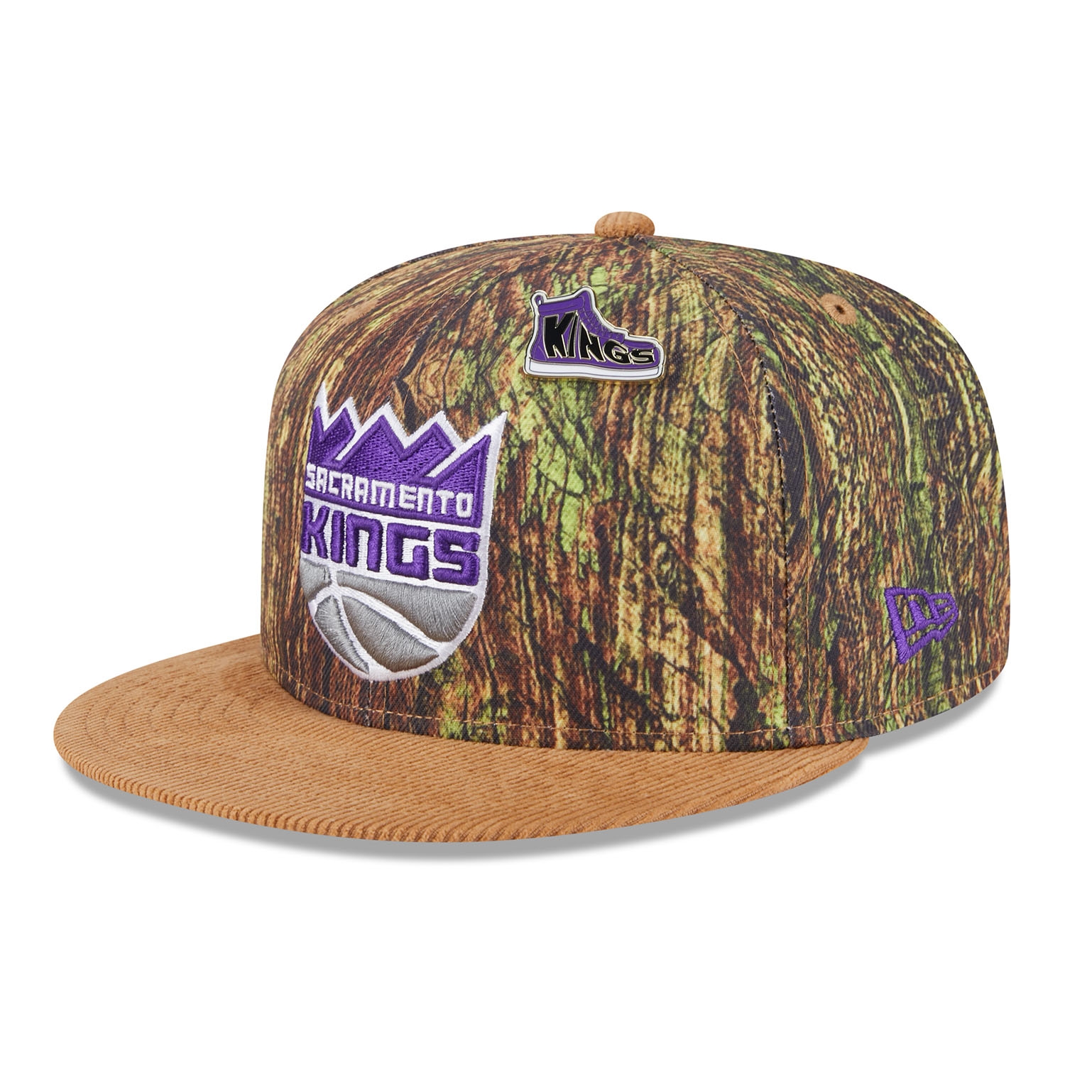 Sacramento Kings 2025 NBA All-Star Game Forrest Camo 9FIFTY Snapback Cap