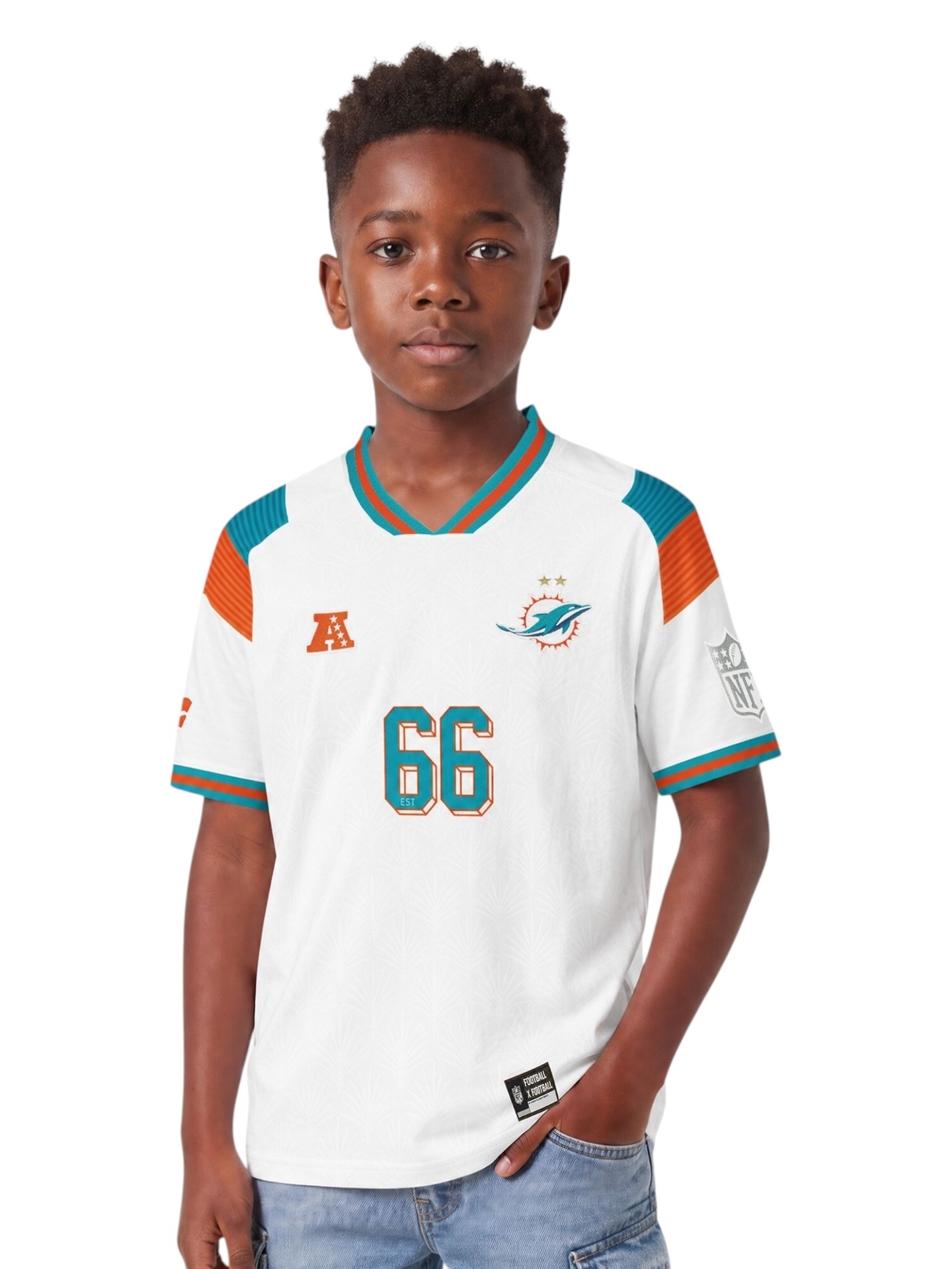Miami Dolphins 2026 Football x Football NFL Fan Trikot (YOUTH)