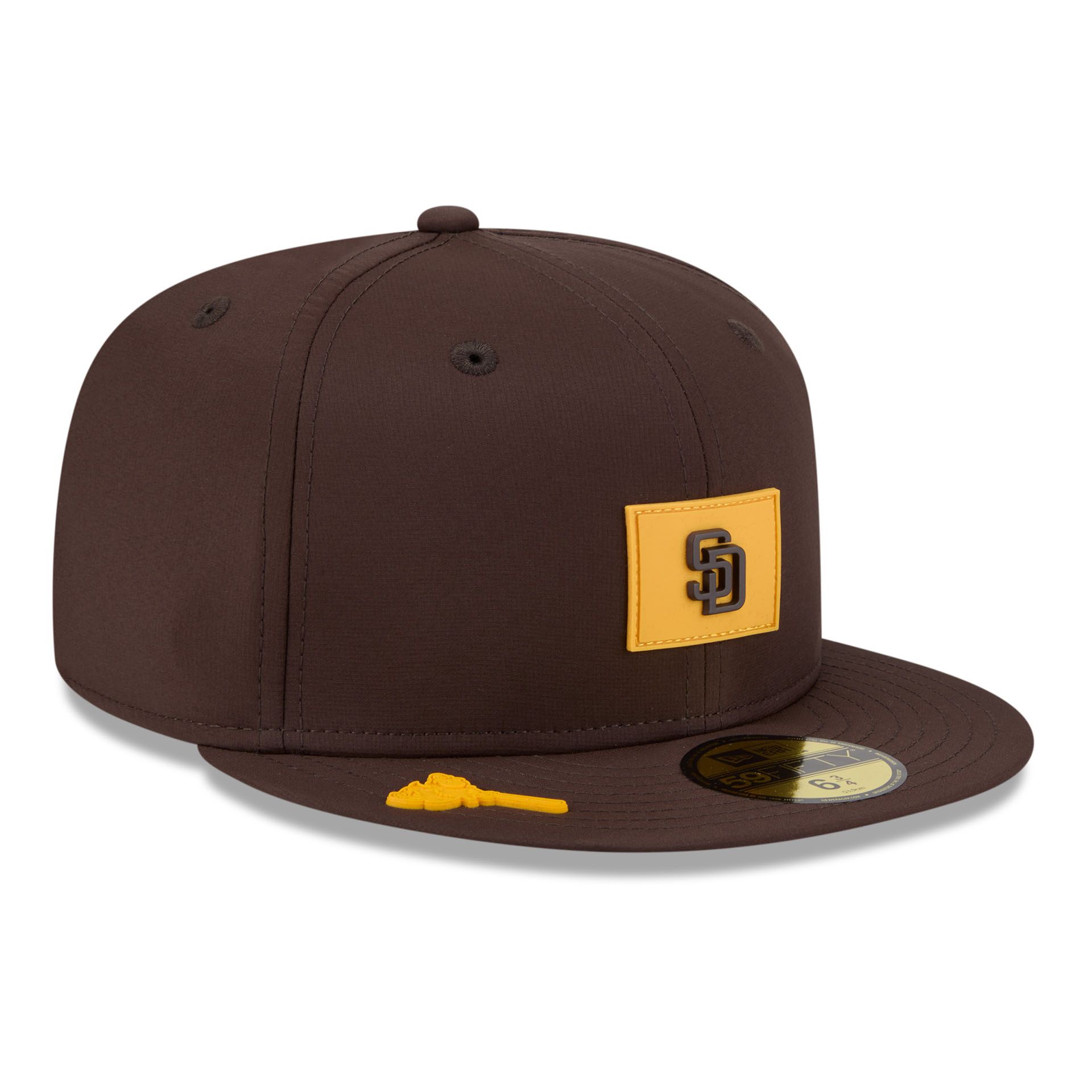 San Diego Padres 2026 MLB Clubhouse 59FIFTY Fitted Cap Braun