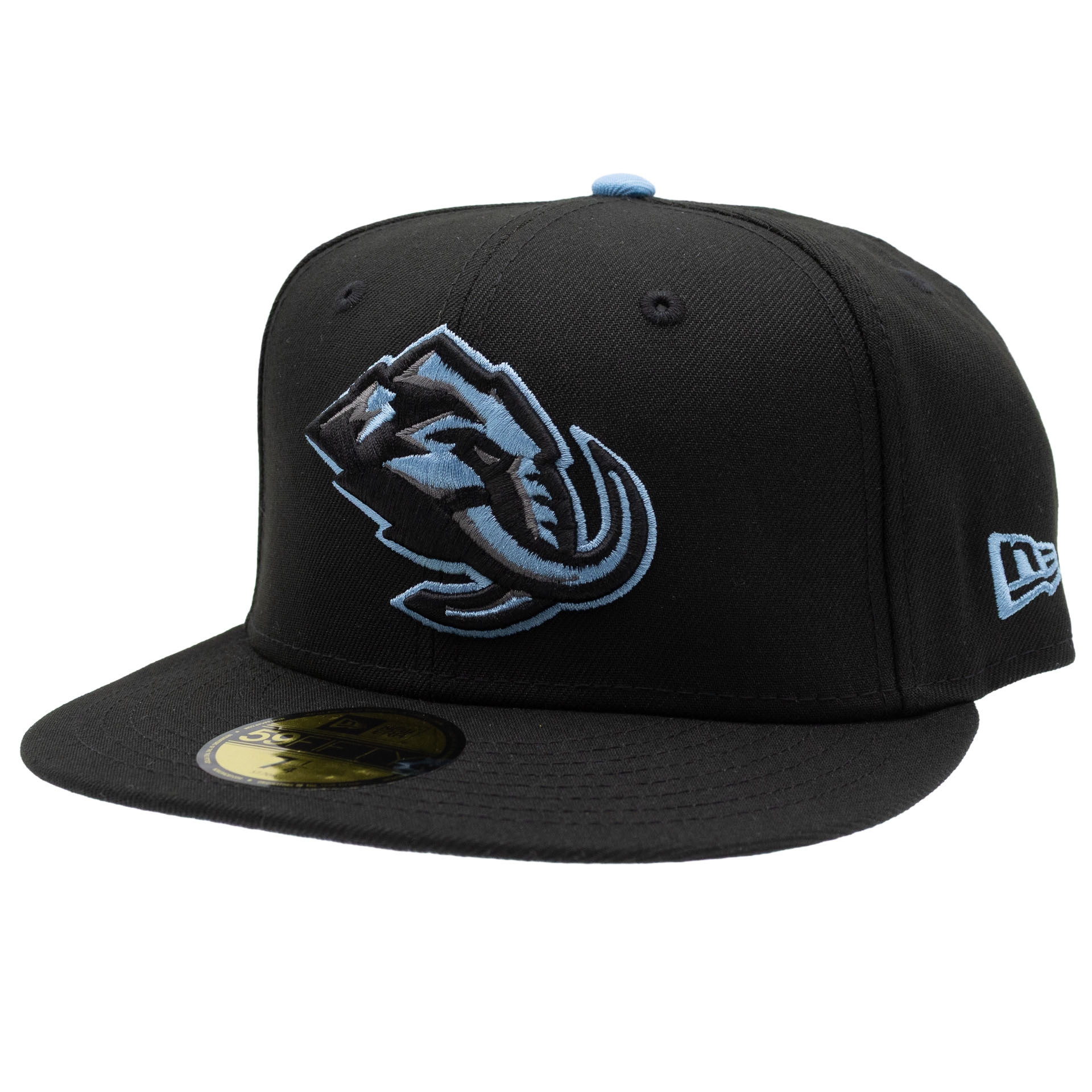 Utah Mammoth Dark Logo 59FIFTY Fitted NHL Cap Schwarz