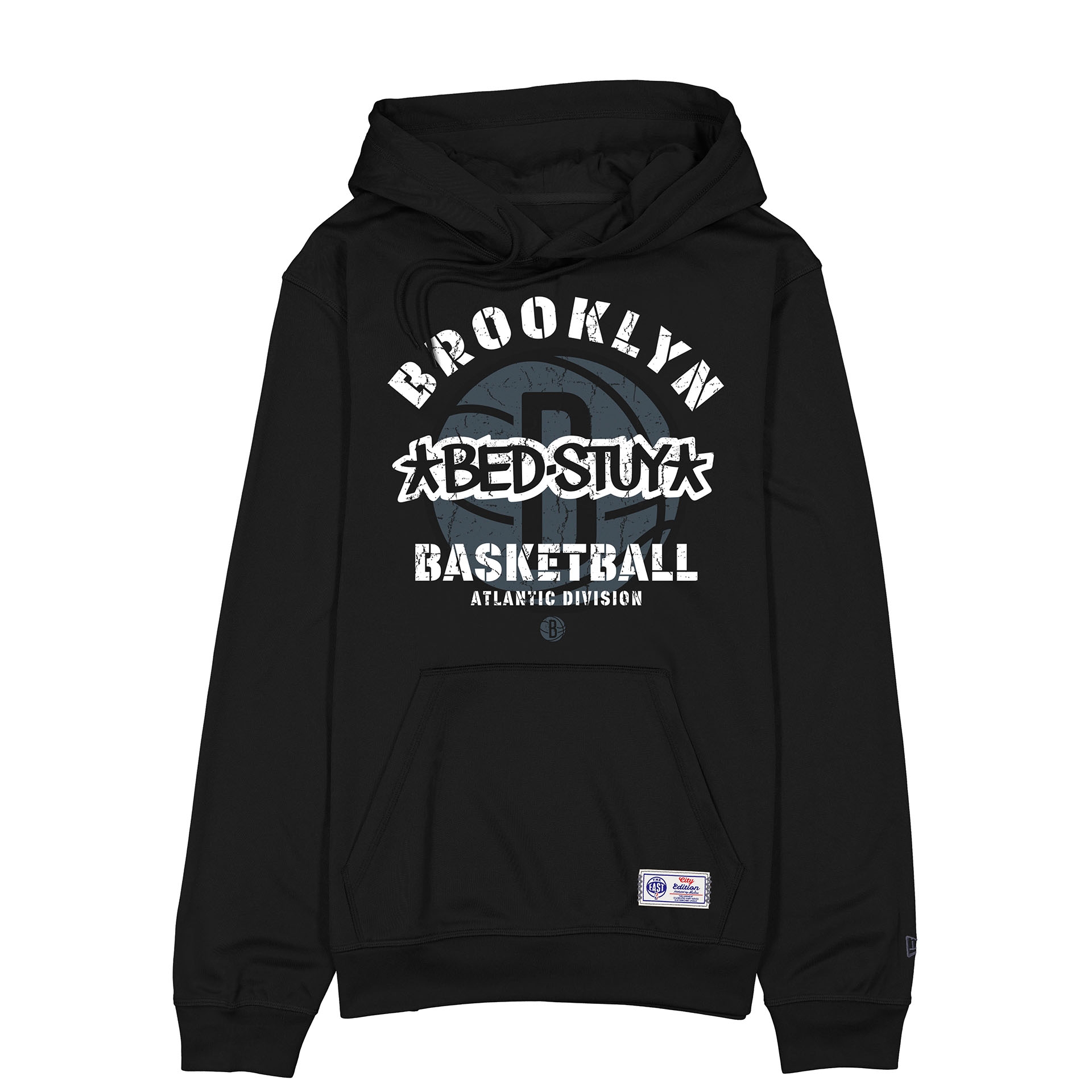 Brooklyn Nets 2025/26 NBA City Edition 2025/26 Hoodie Schwarz