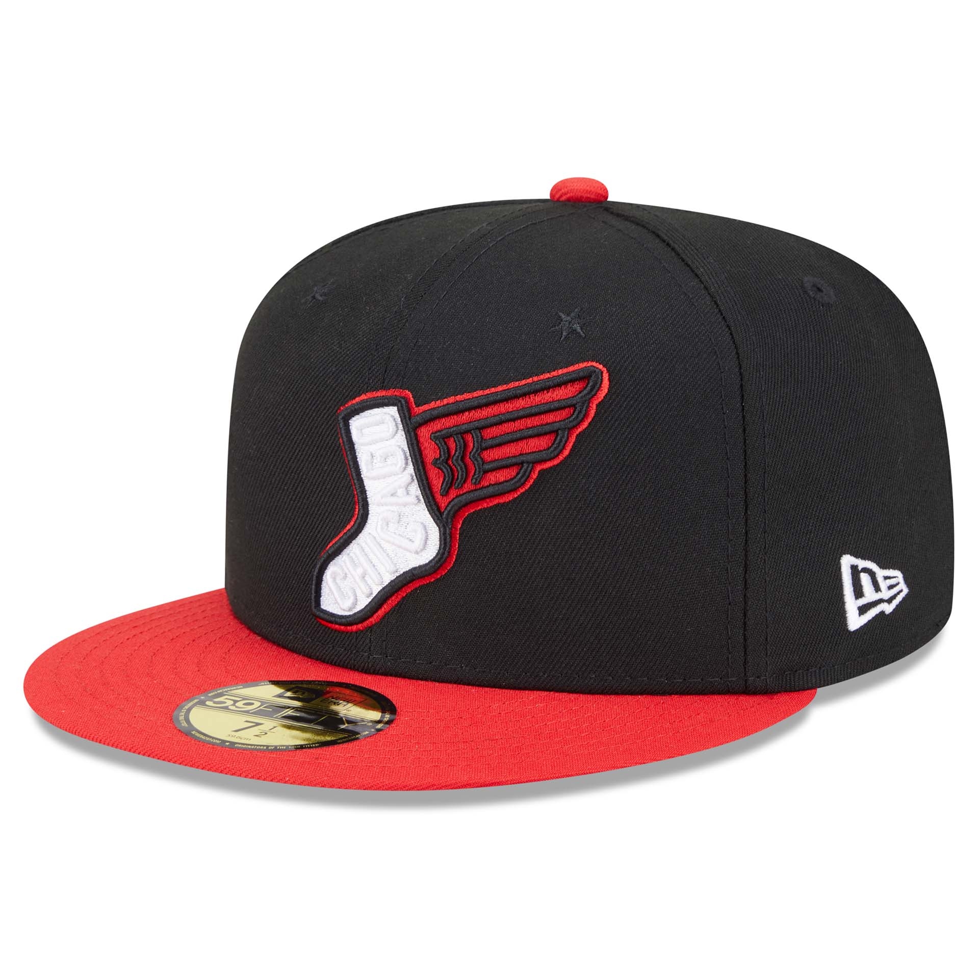 Chicago White Sox MLB Authentic City Connect 59FIFTY Fitted Alternate Cap Schwarz