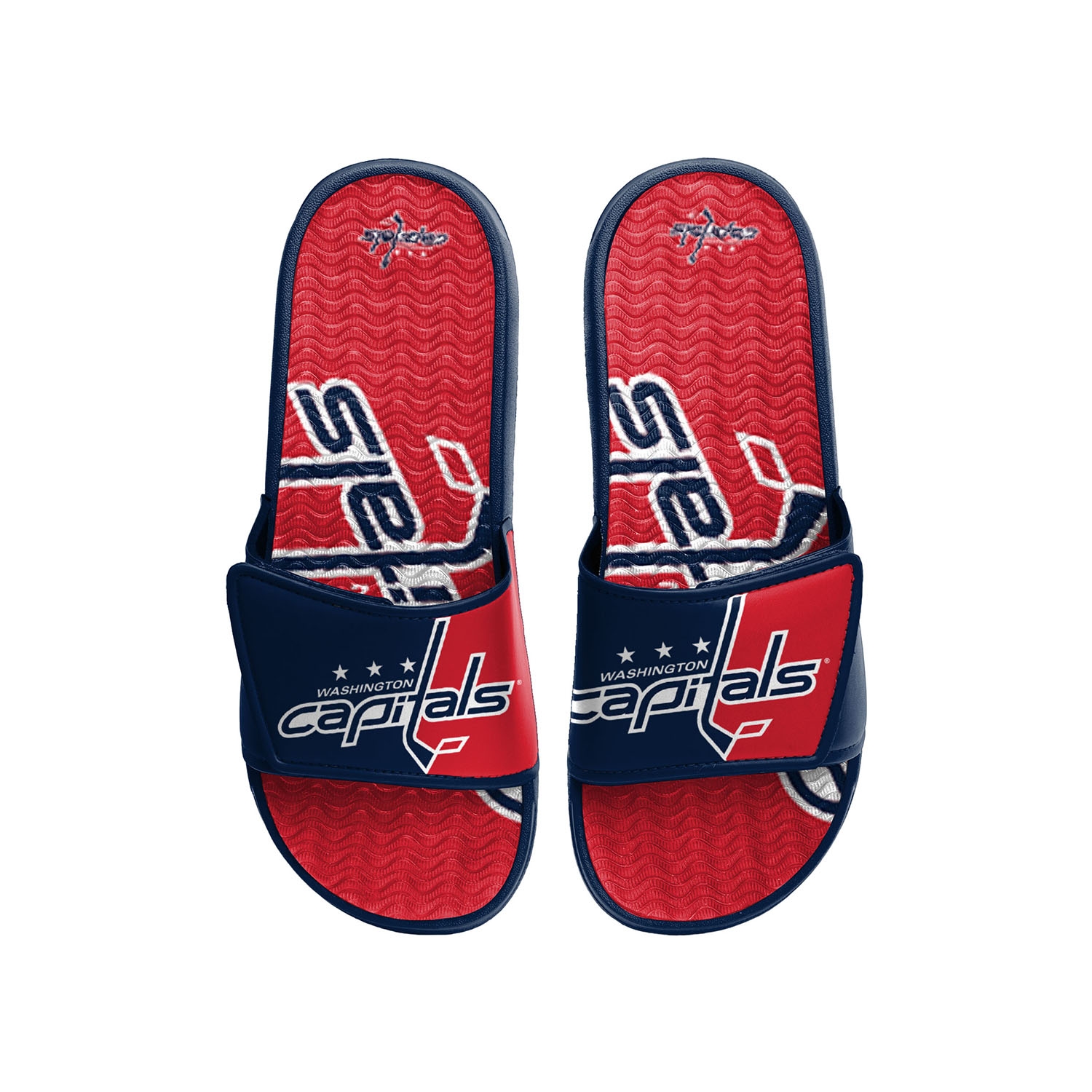 Washington Capitals Big Logo NHL Gel Badelatschen