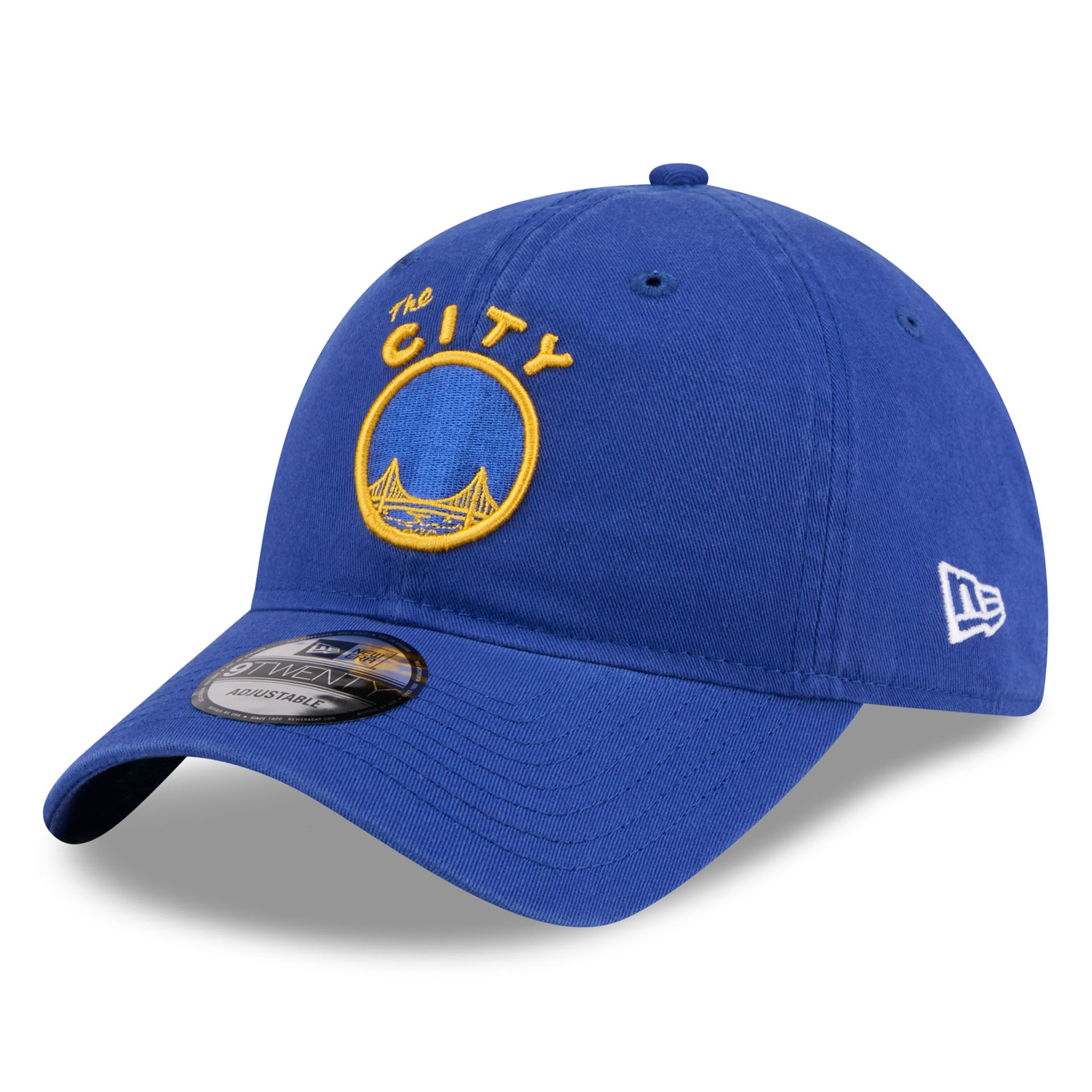 Golden State Warriors Hardwood Classics 9TWENTY Adjustable Cap Blau
