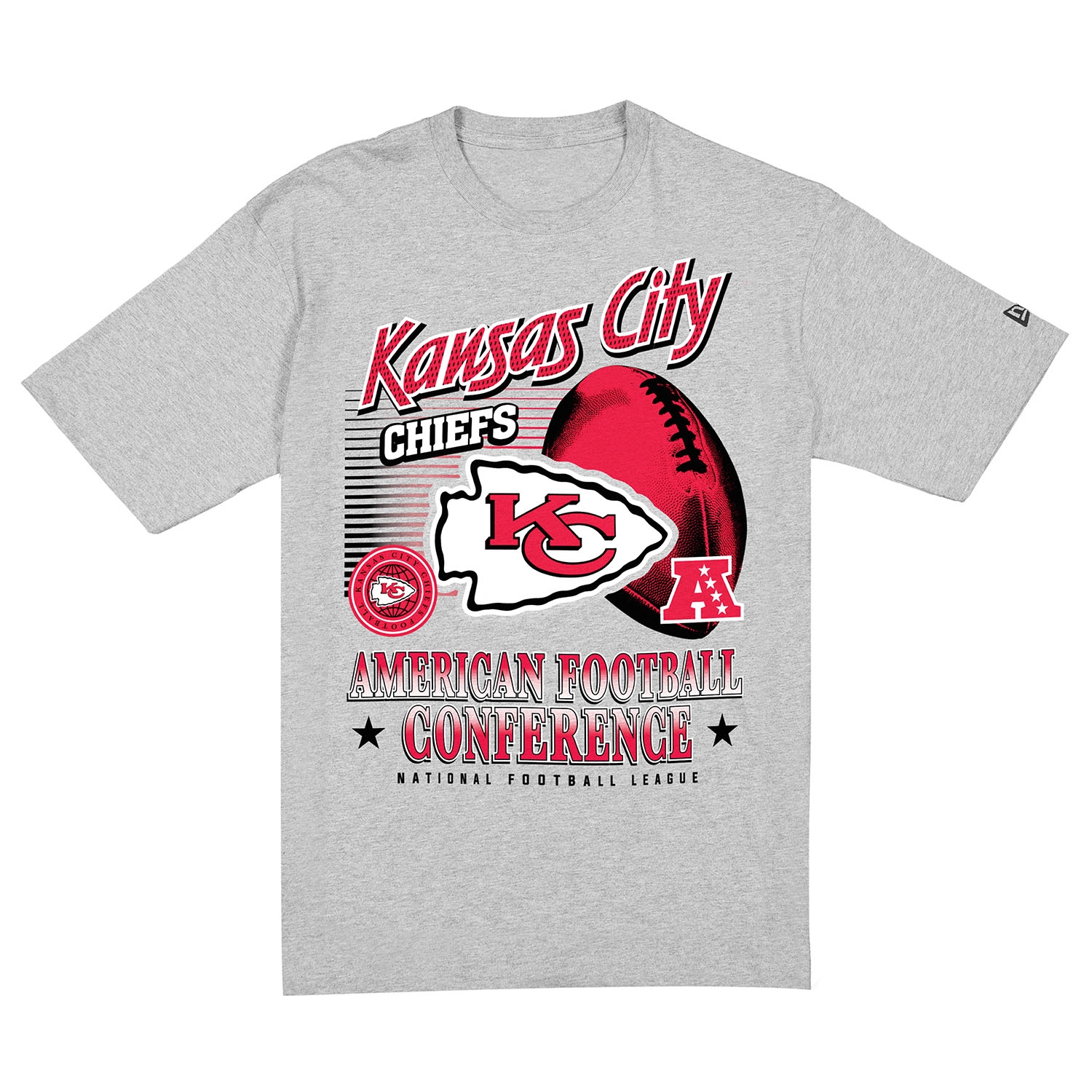 Kansas City Chiefs Sport Classics Oversized NFL T-Shirt Grau