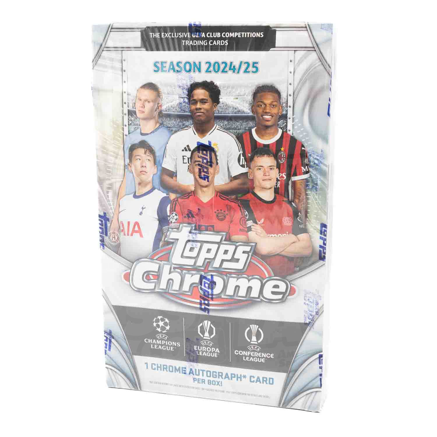 2024/25 Topps Chrome UEFA Club Competitions Football Hobby Box