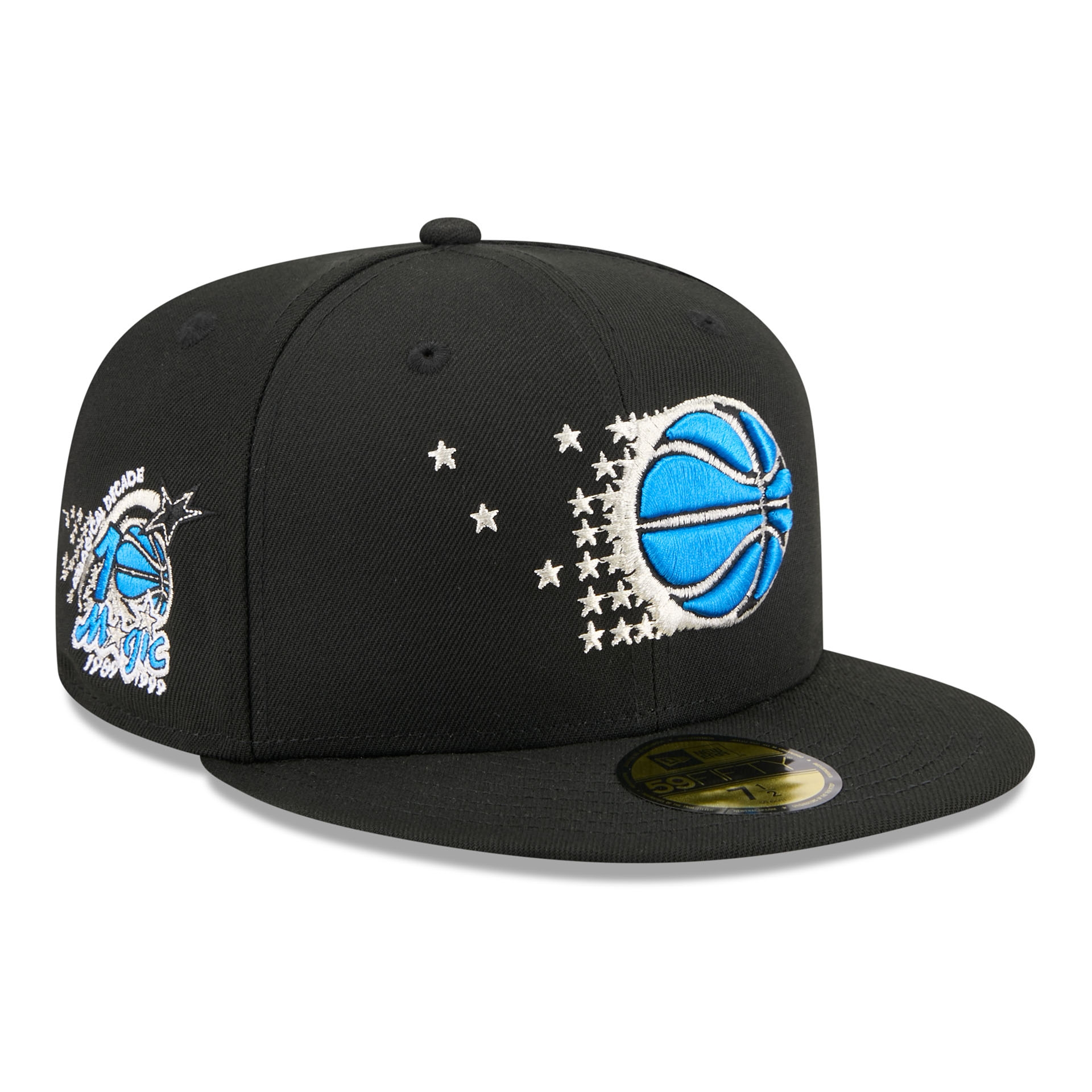 Orlando Magic 1989-1999 Hardwood Classics 59FIFTY Fitted Cap Schwarz