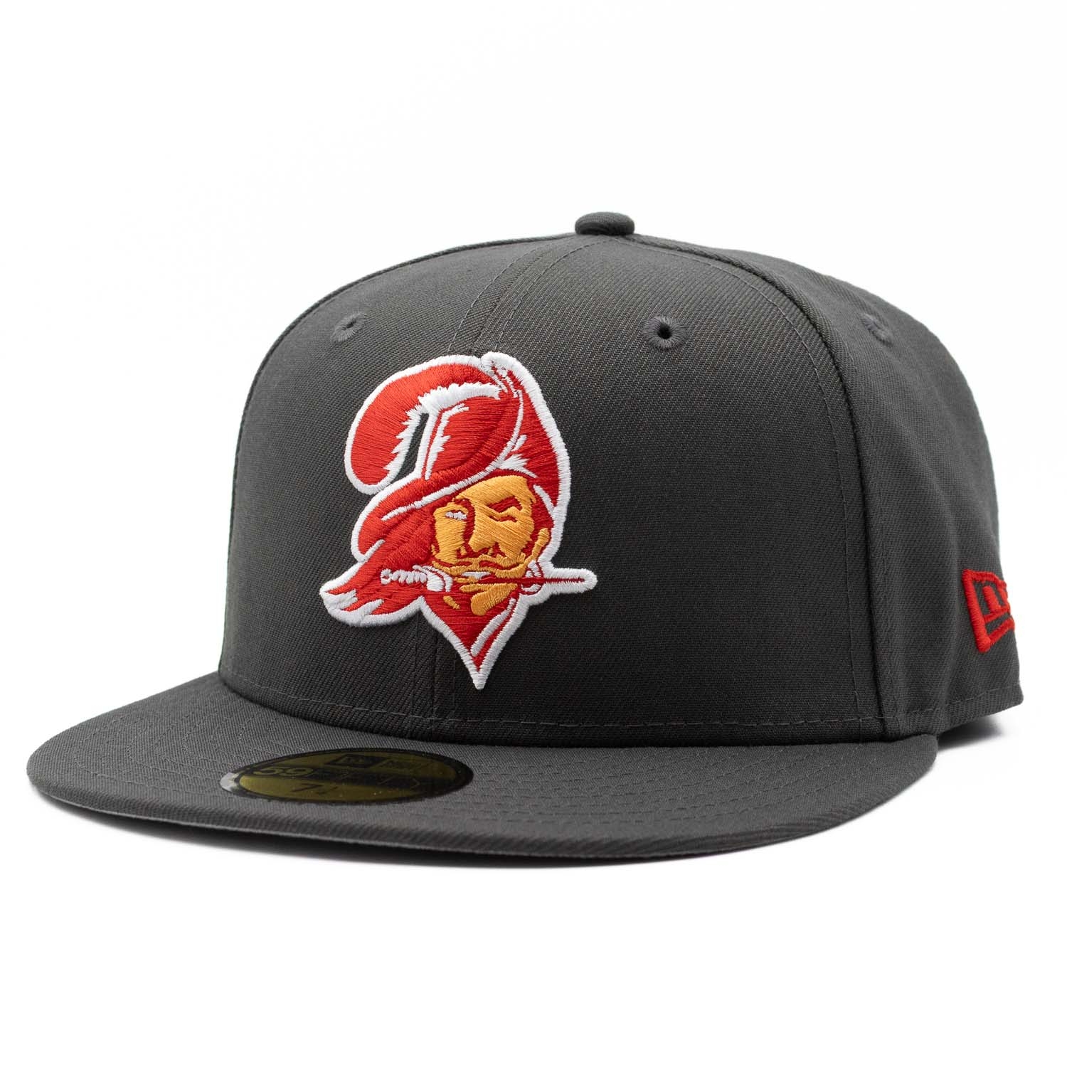 Tampa Bay Buccaneers Throwback New Era 59FIFTY Fitted NFL Cap Dunkelgrau