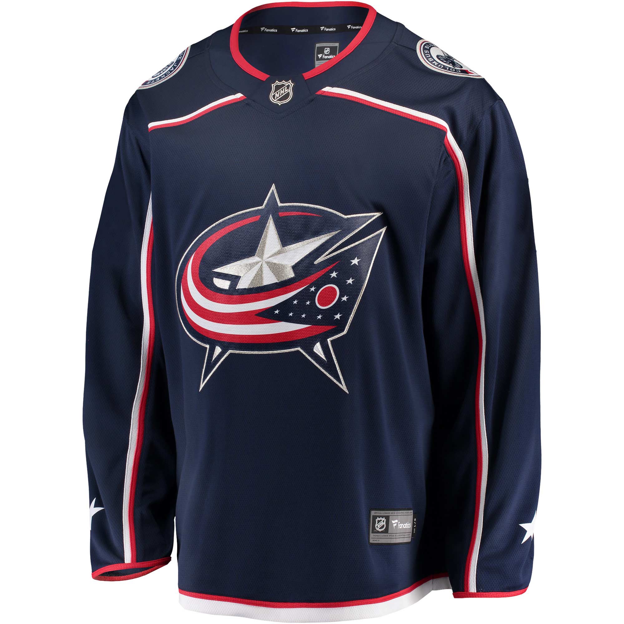 Columbus Blue Jackets Fanatics Breakaway NHL Jersey Home Navy