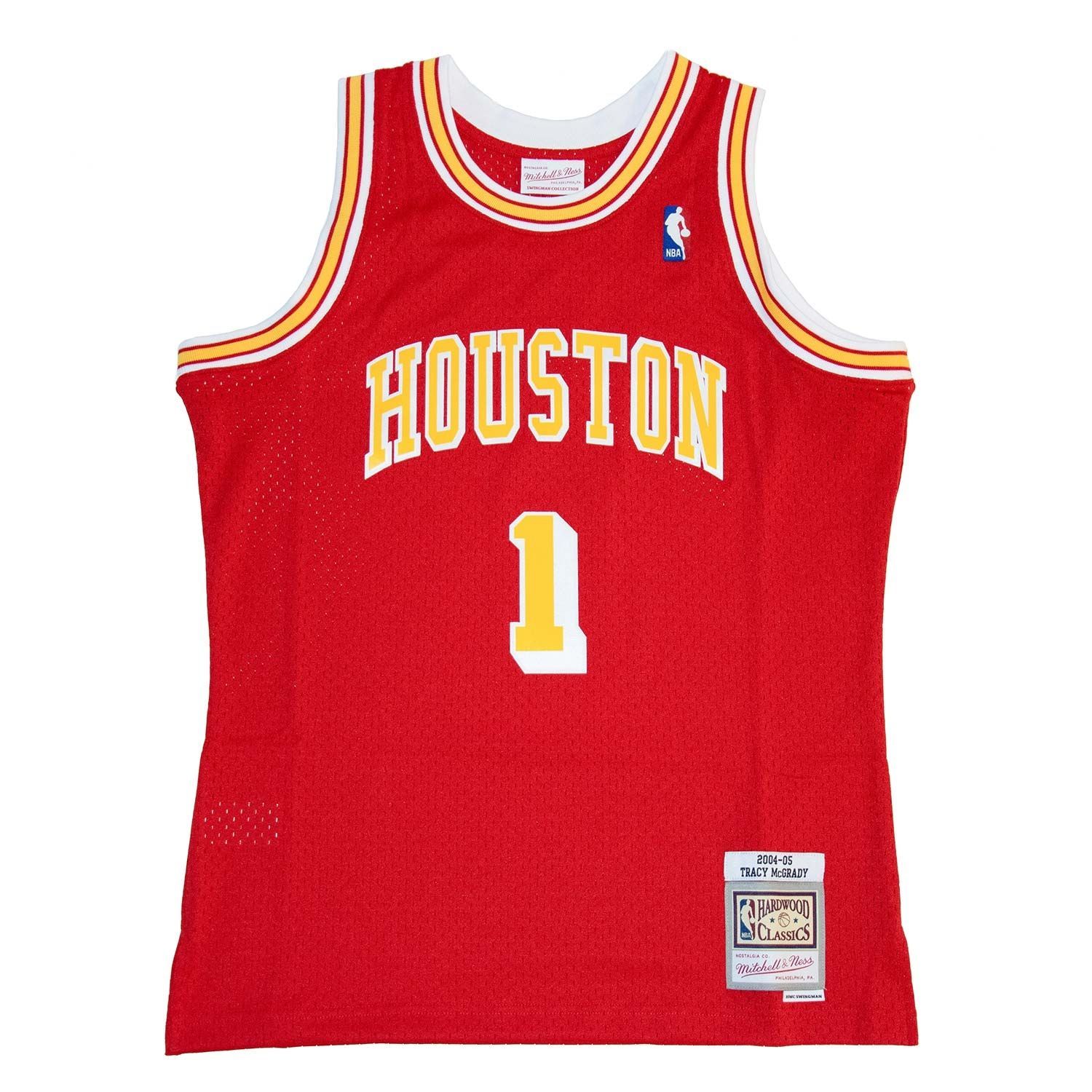 Tracy McGrady #1 Houston Rockets 2004-05 Mitchell & Ness Swingman NBA Trikot Rot