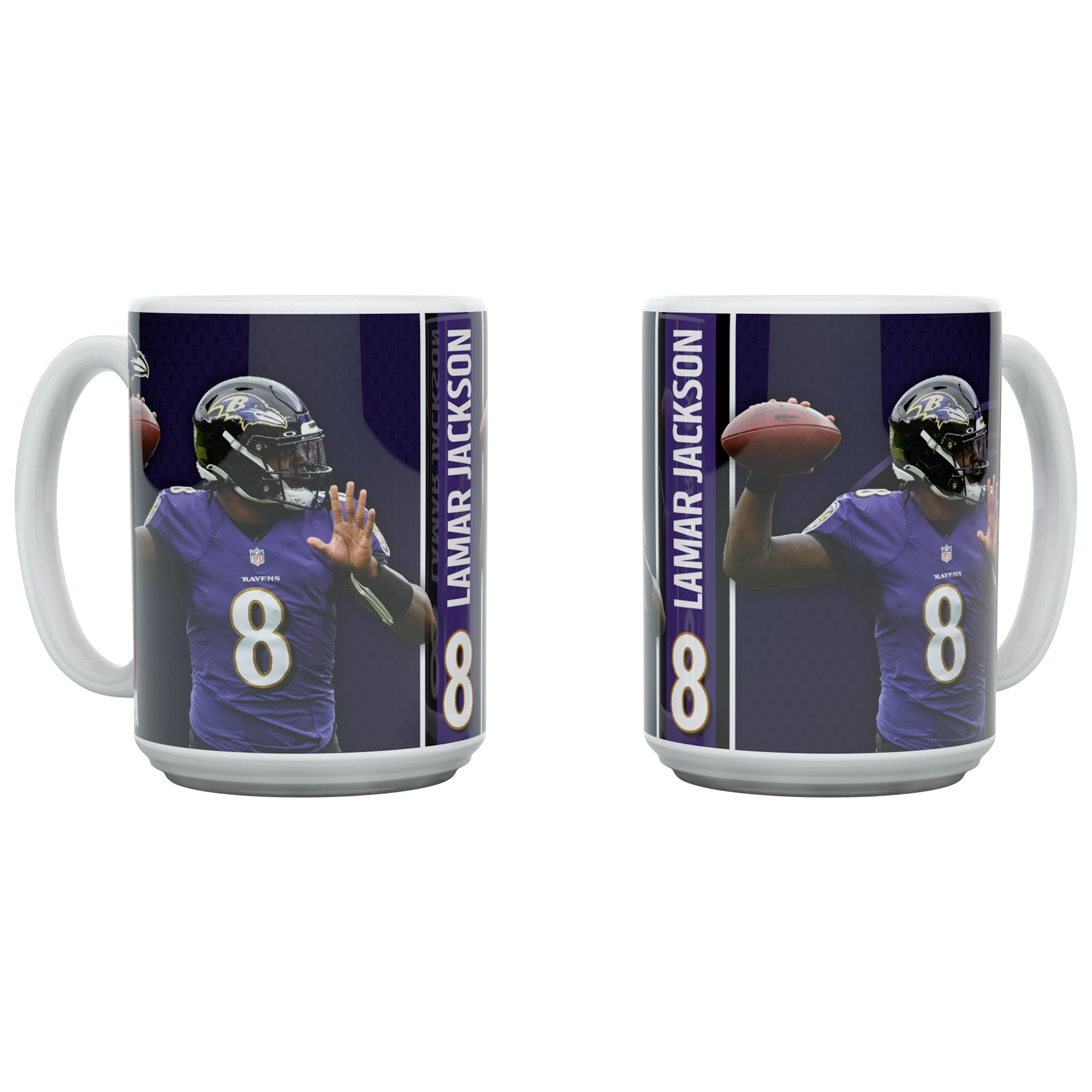 Lamar Jackson Baltimore Ravens Jumbo Becher (450 ml)