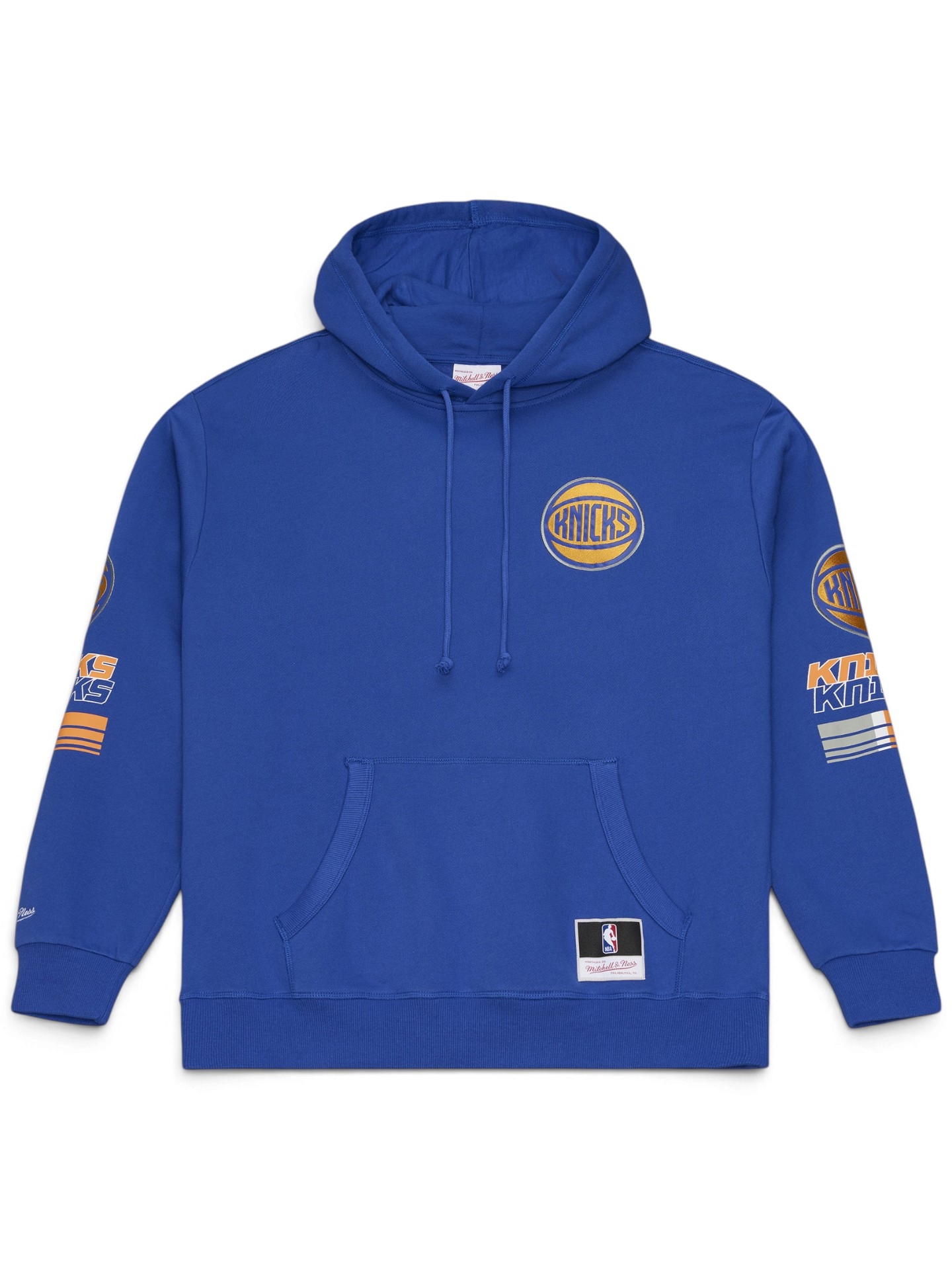 New York Knicks Triple Check NBA Hoodie Blau